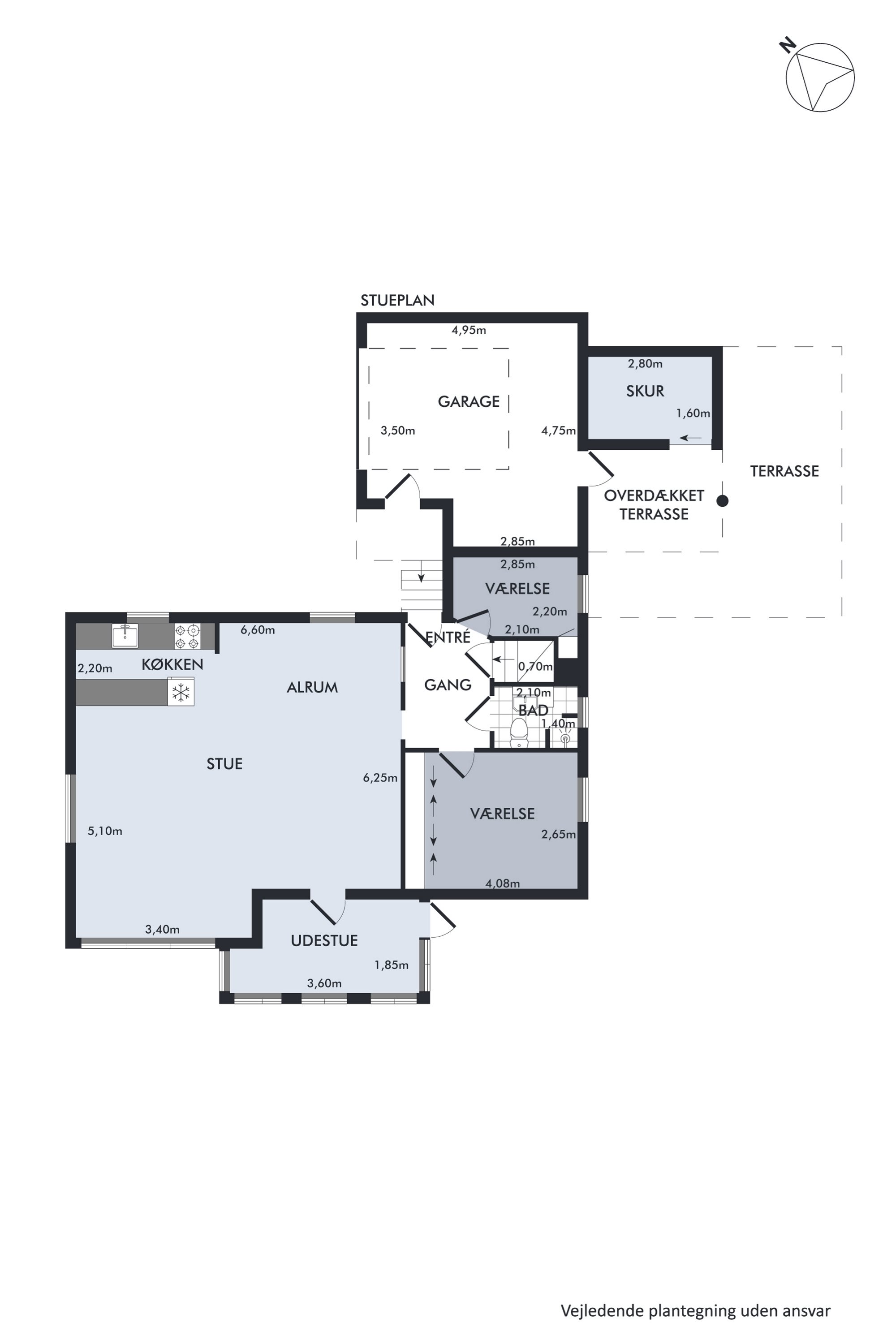 Plantegninger billede af Tværgade 5, 8850 Bjerringbro