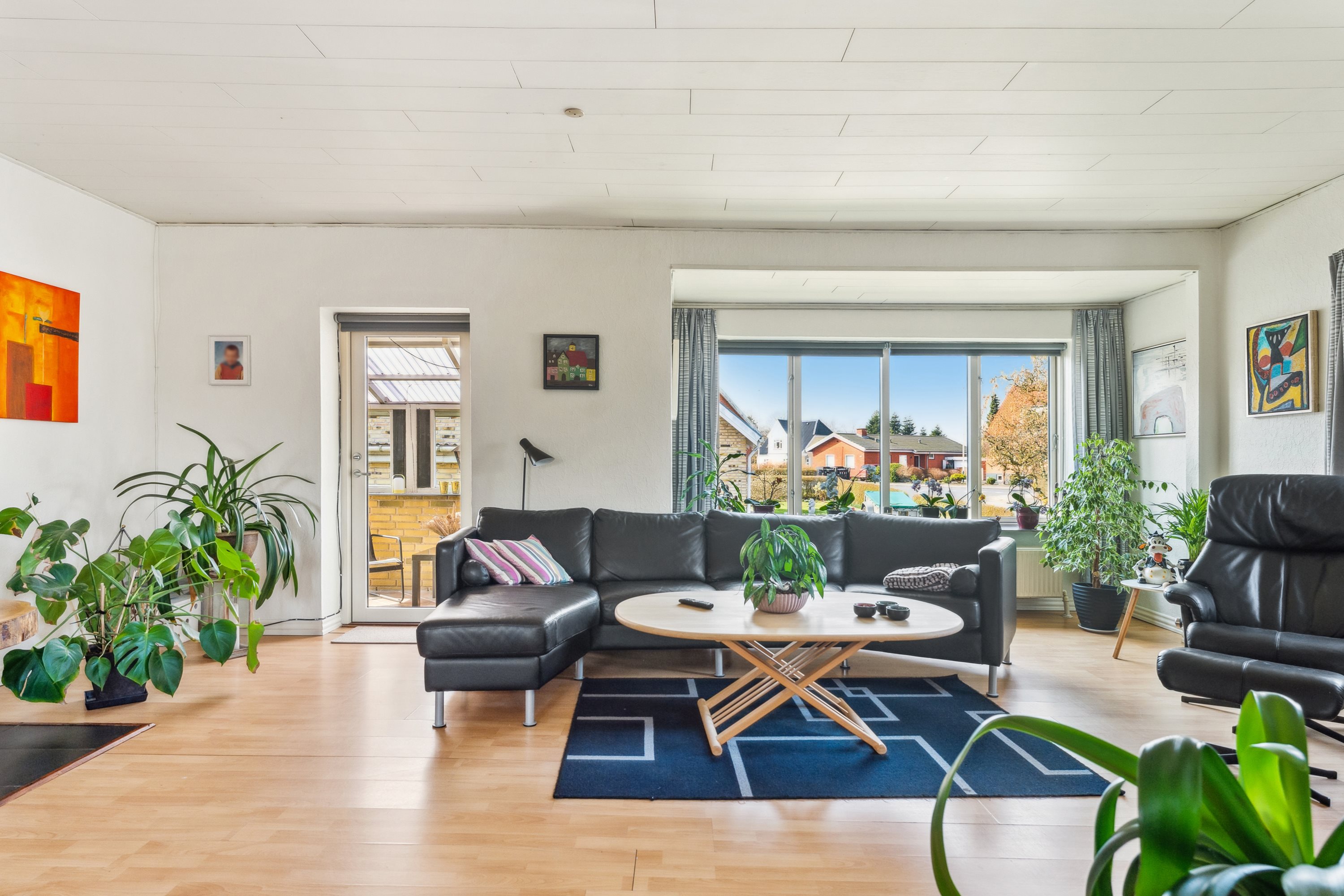 Fremhævet stue billede i fuldskærmstilstand. Billede af Tværgade 5, 8850 Bjerringbro