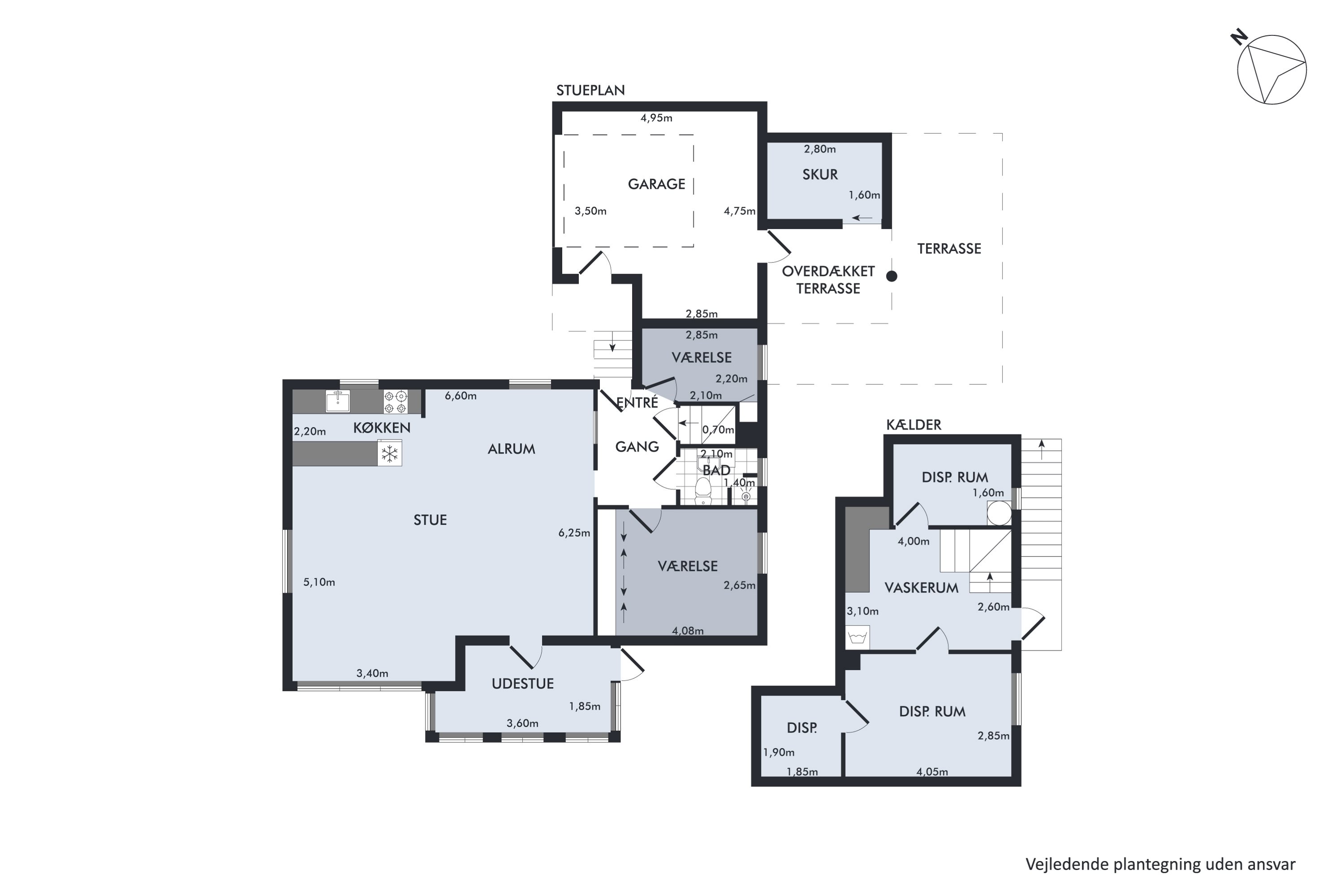 Plantegninger billede af Tværgade 5, 8850 Bjerringbro