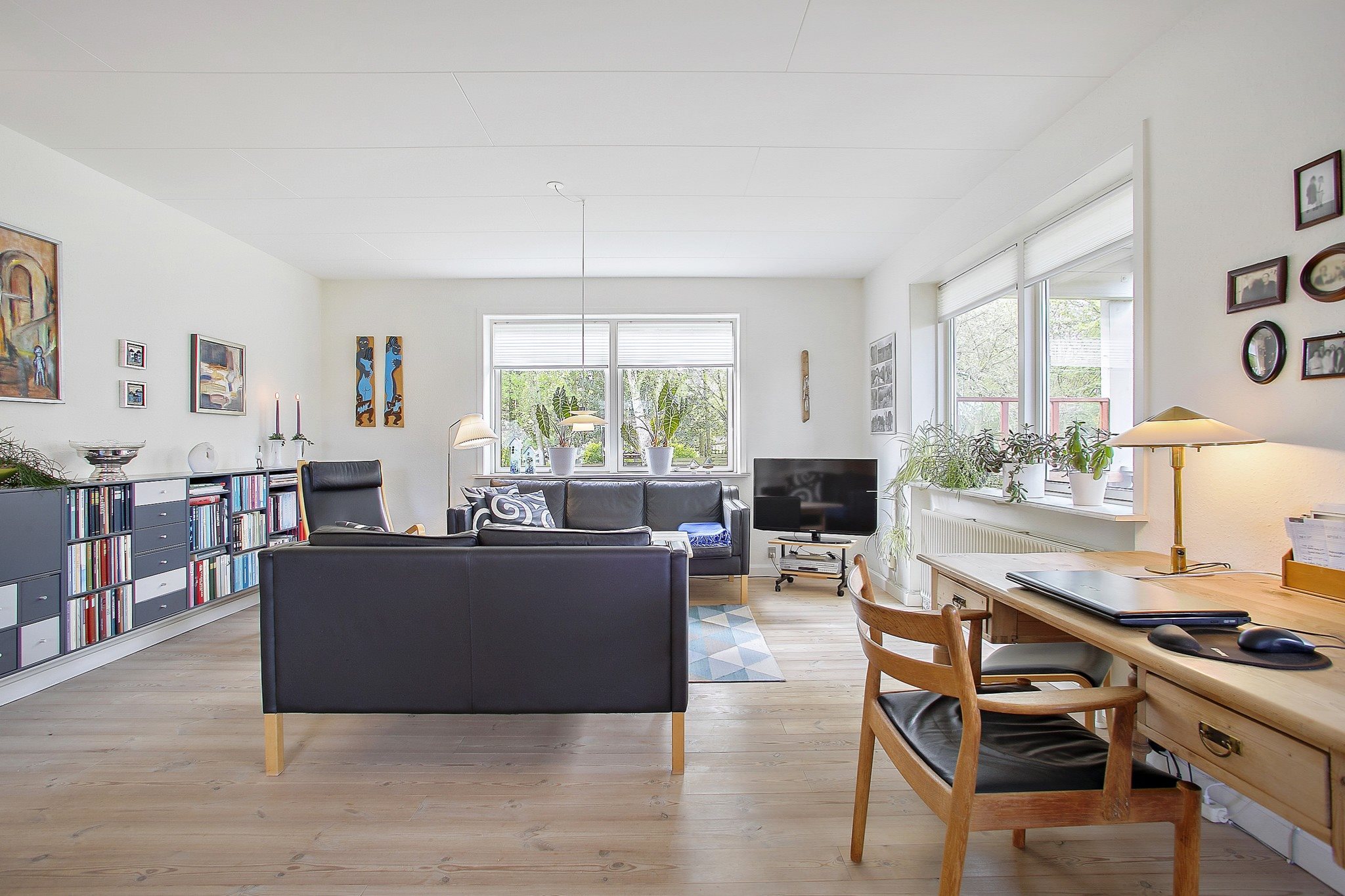 Fremhævet stue billede i fuldskærmstilstand. Billede af H Rasmussens Vej 6, 9460 Brovst