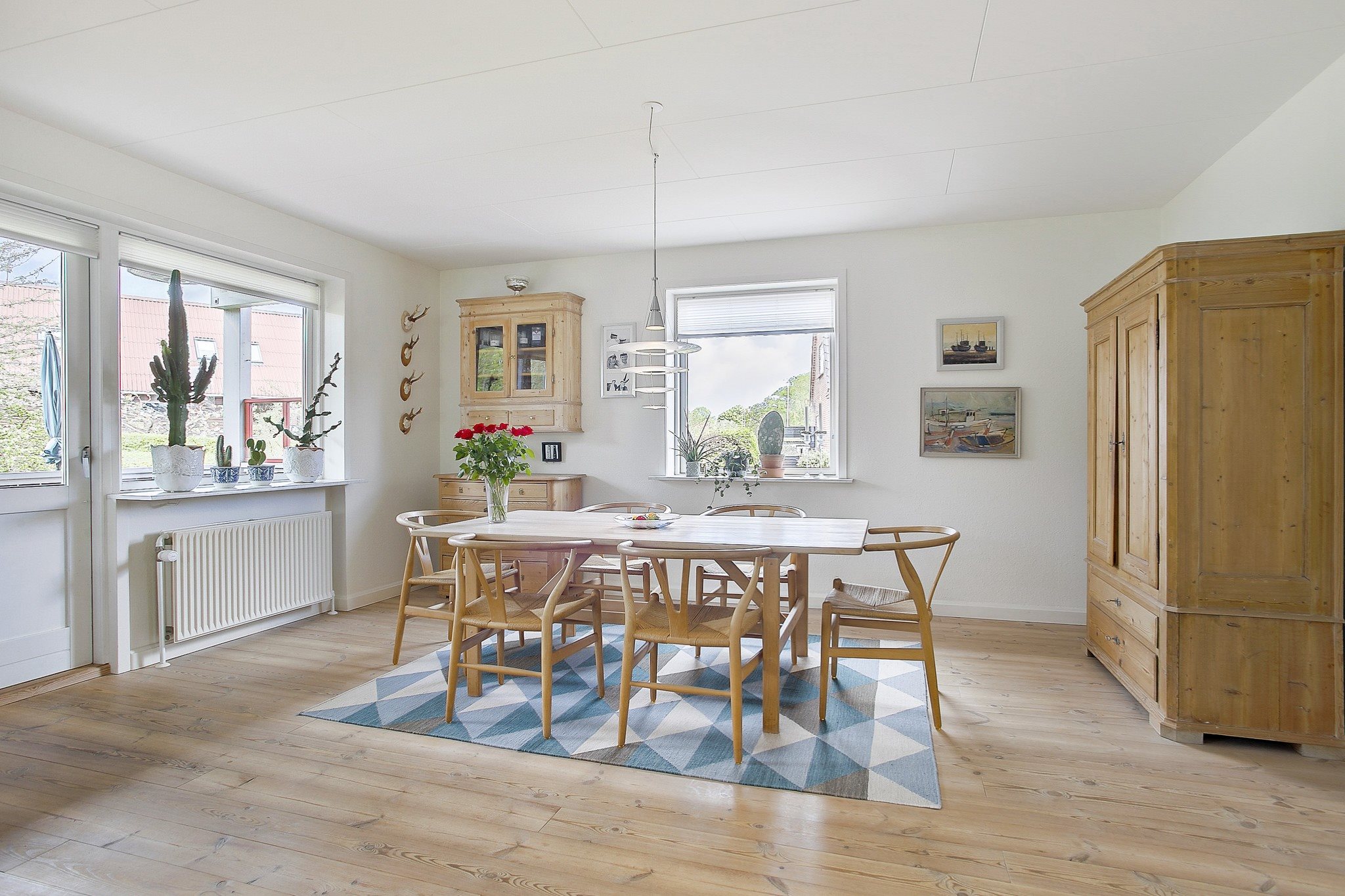 Fremhævet stue billede i fuldskærmstilstand. Billede af H Rasmussens Vej 6, 9460 Brovst