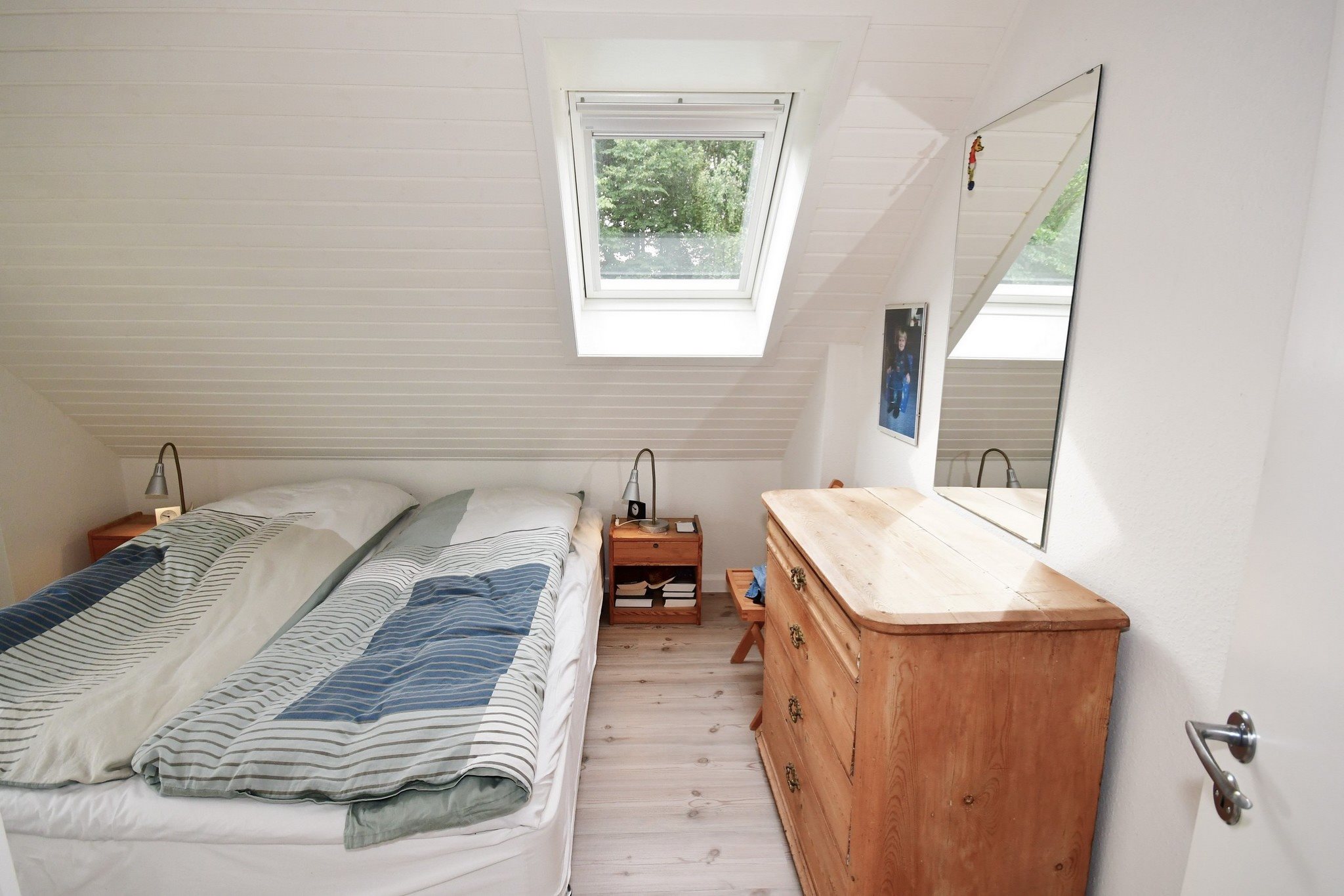 Fremhævet soveværelse billede i fuldskærmstilstand. Billede af H Rasmussens Vej 6, 9460 Brovst