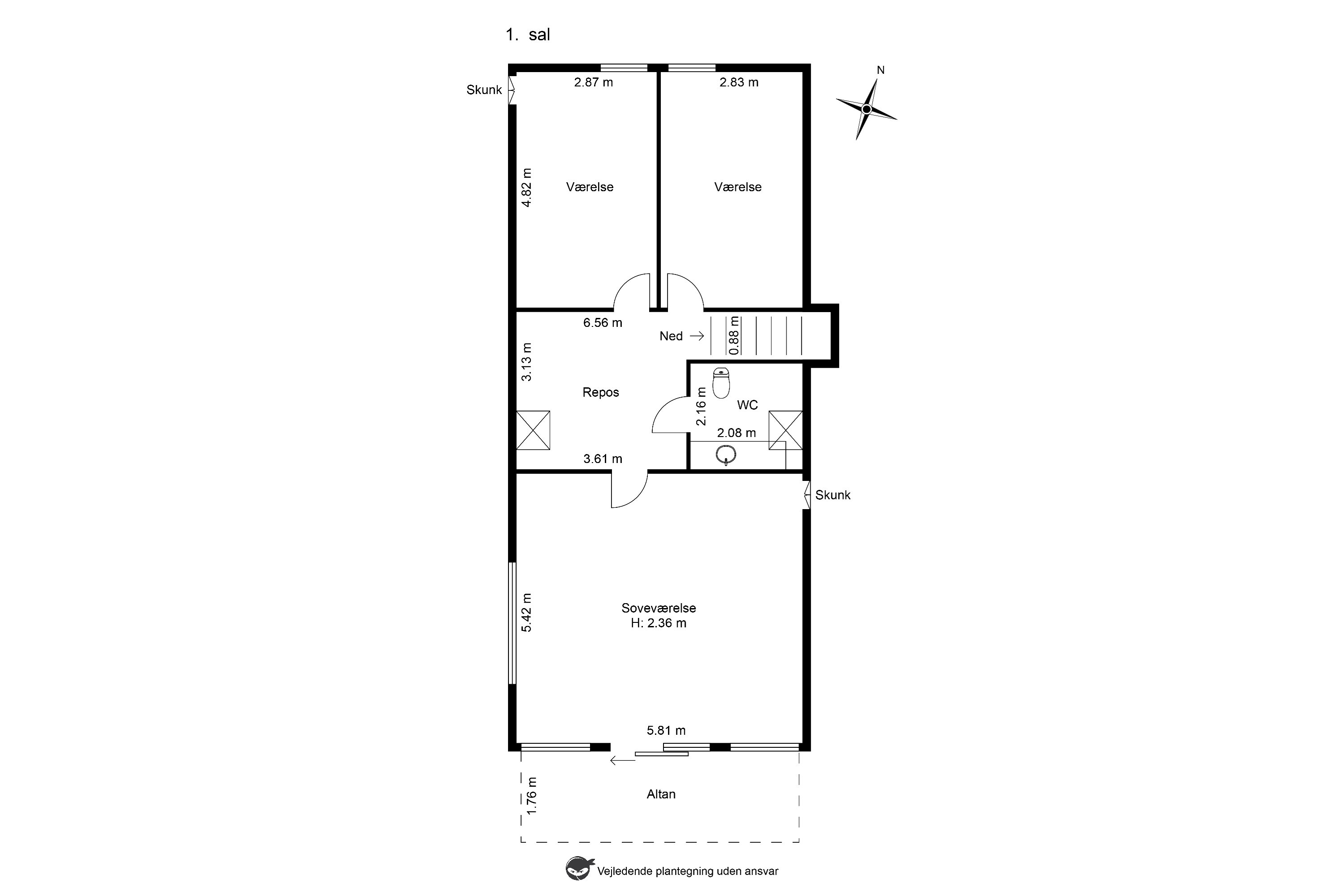 Plantegninger billede af St Magleby Strandvej 63, 2791 Dragør