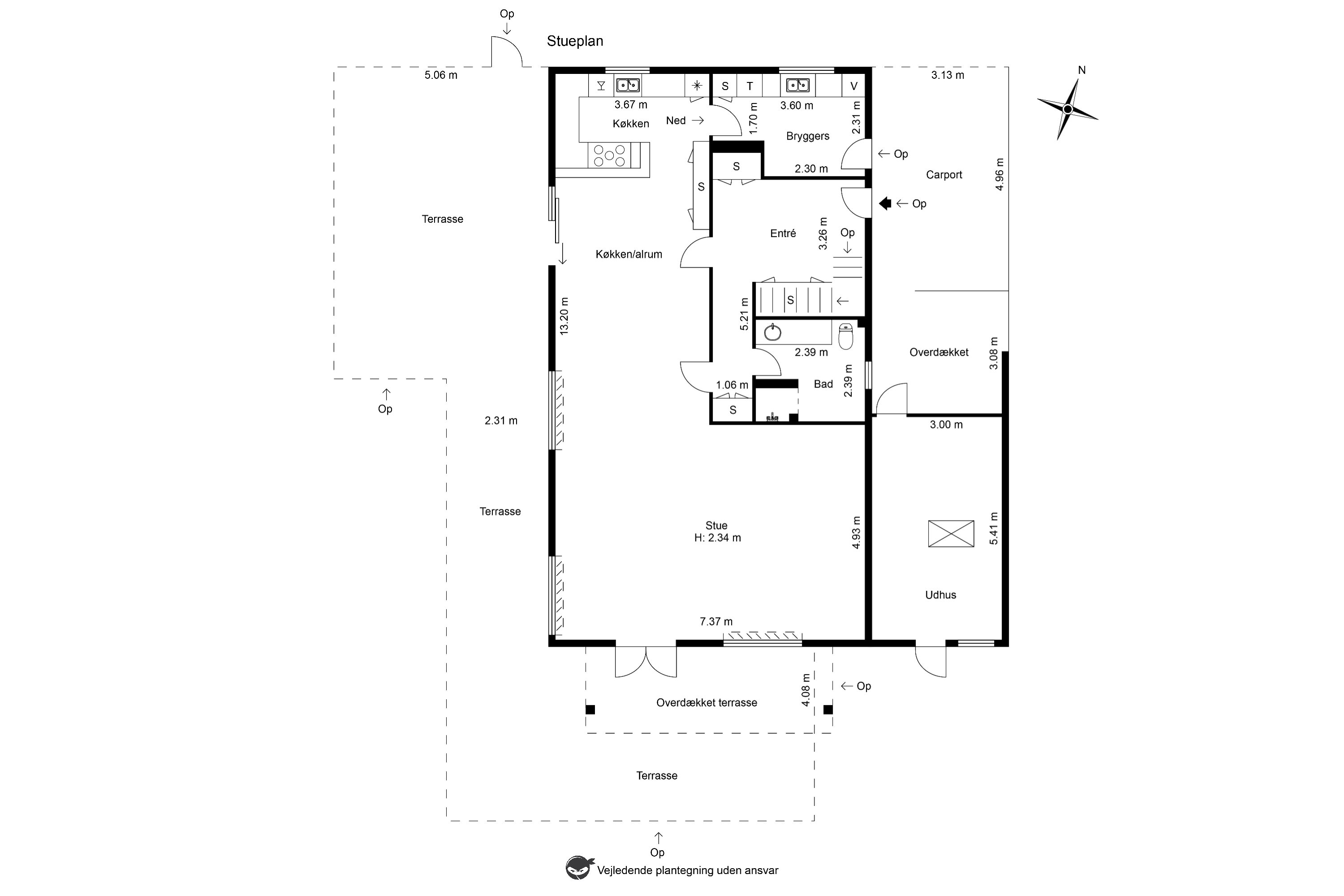 Plantegninger billede af St Magleby Strandvej 63, 2791 Dragør