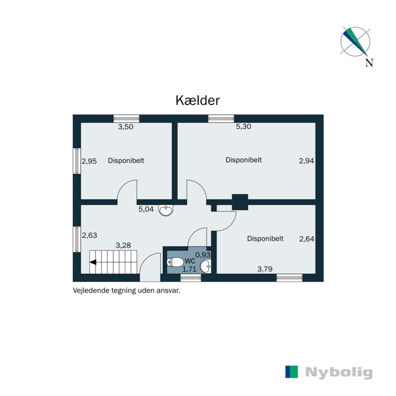 Plantegninger billede af Højvangs Alle 62, 6700 Esbjerg