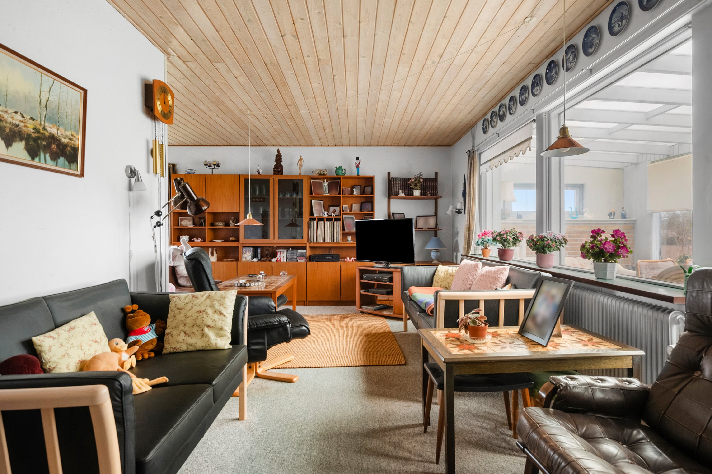 Fremhævet stue billede i fuldskærmstilstand. Billede af Balle Tværvej 3, Balle, 8300 Odder