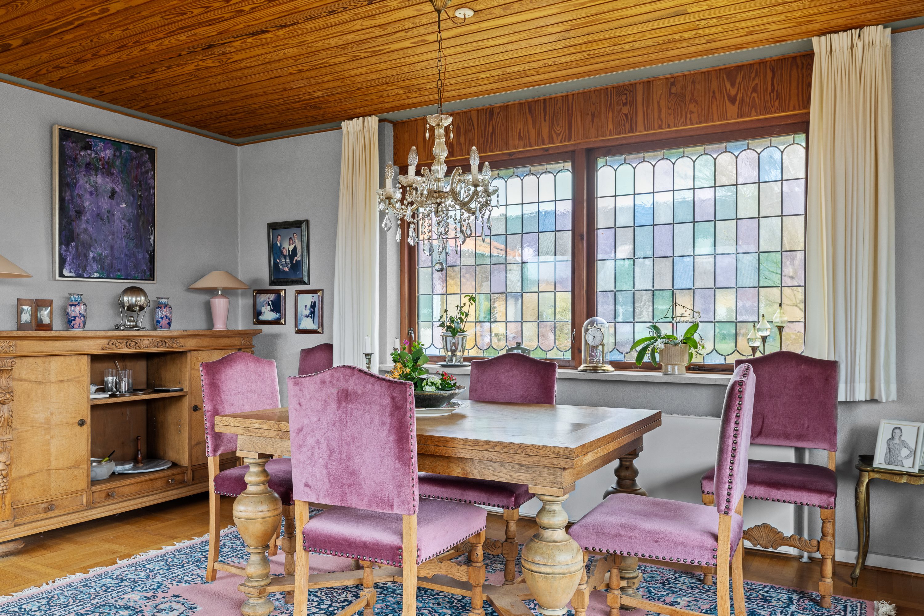 Fremhævet stue billede i fuldskærmstilstand. Billede af Rørdrumvej 11, 5600 Faaborg