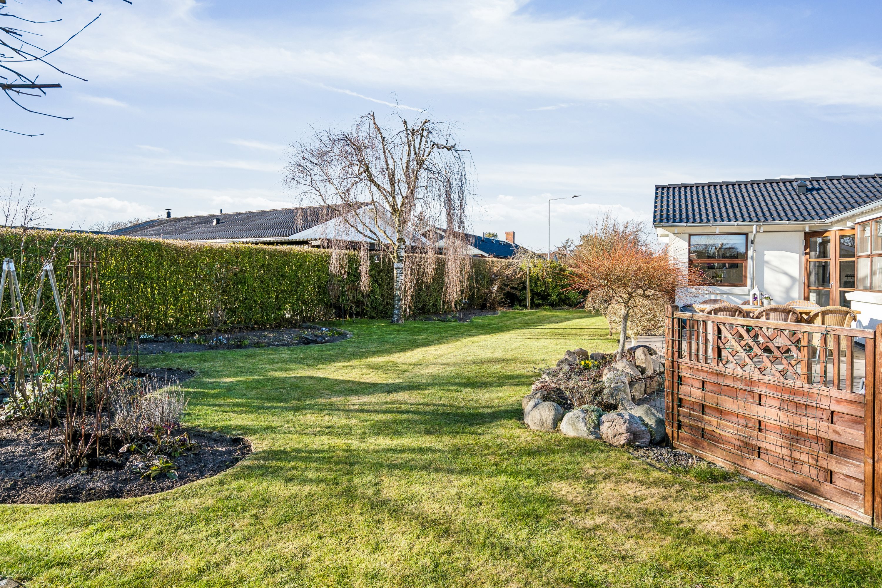 Fremhævet have billede i fuldskærmstilstand. Billede af Granlyvej 28, Åbyen, 9850 Hirtshals