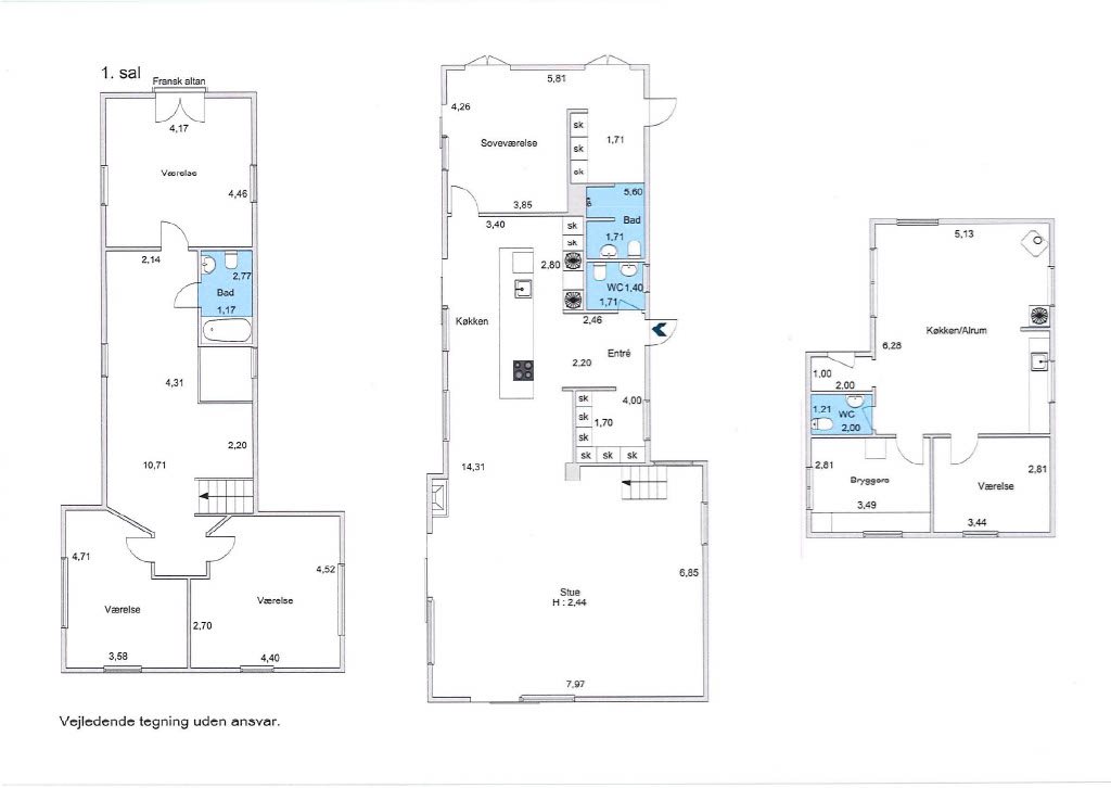 Plantegninger billede af Harboesvej 16, 3100 Hornbæk