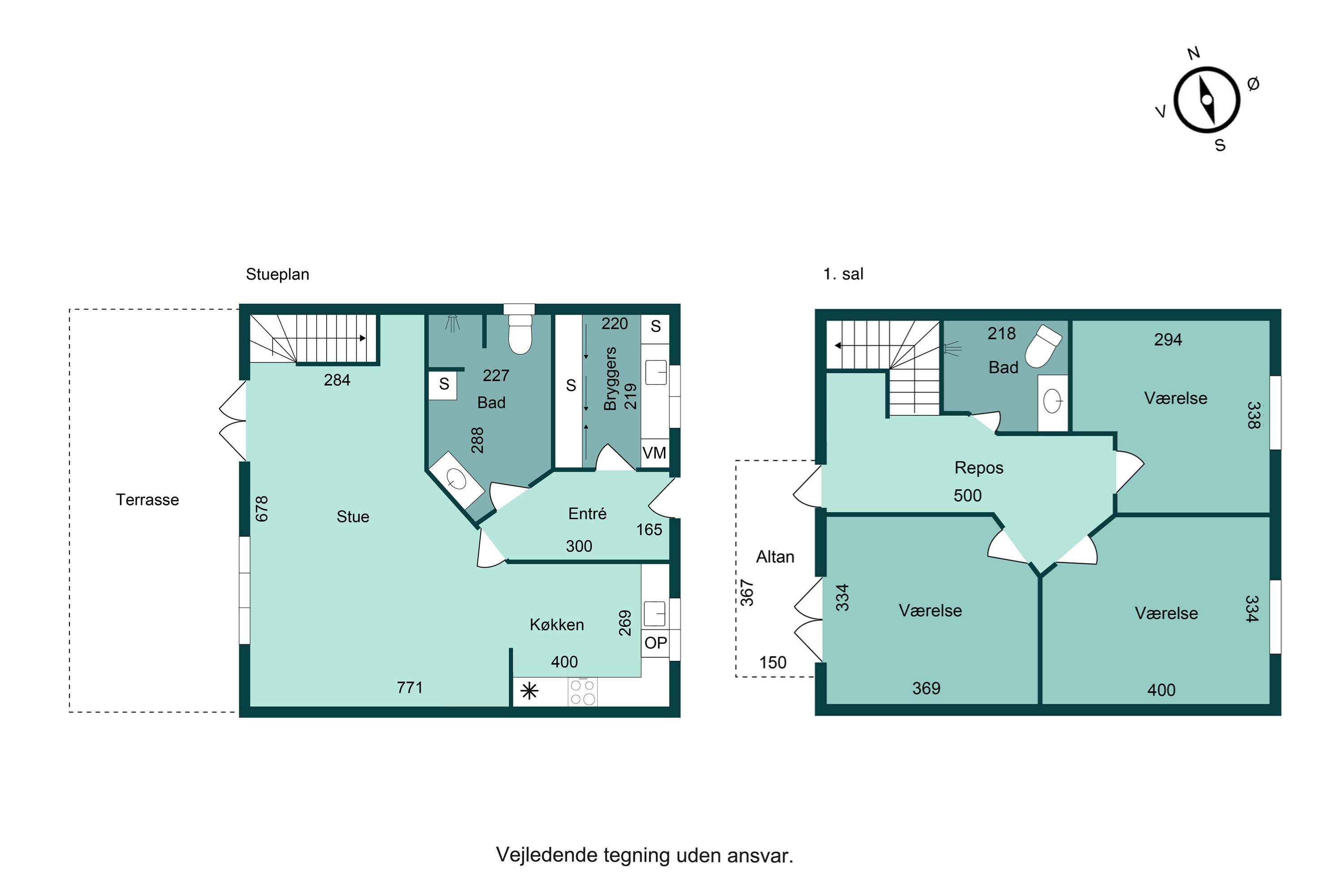 Plantegninger billede af Søndergade 4B, 8783 Hornsyld