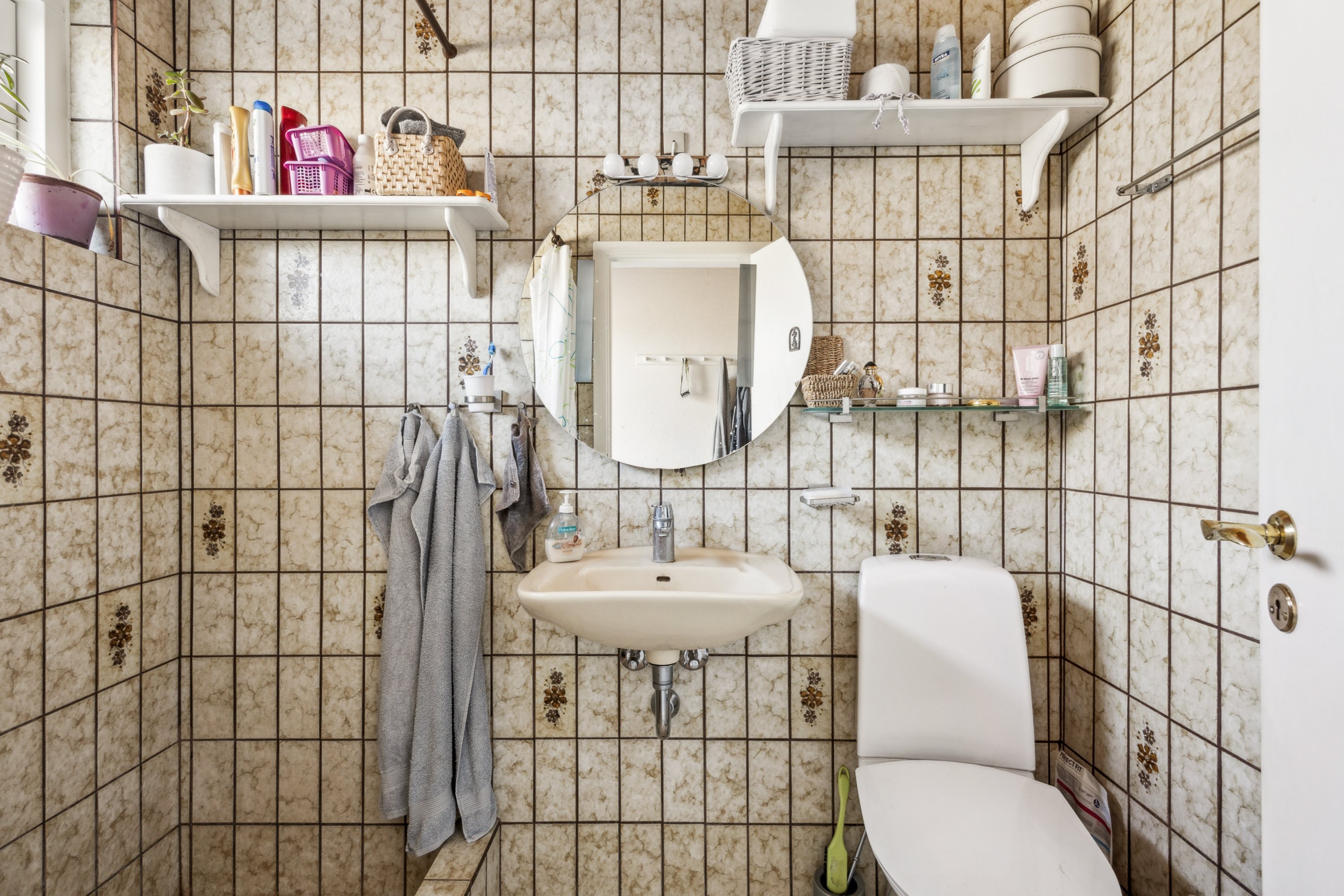 Fremhævet badeværelse billede i fuldskærmstilstand. Billede af Ørslev Stationsvej 57, Ørslev, 4100 Ringsted