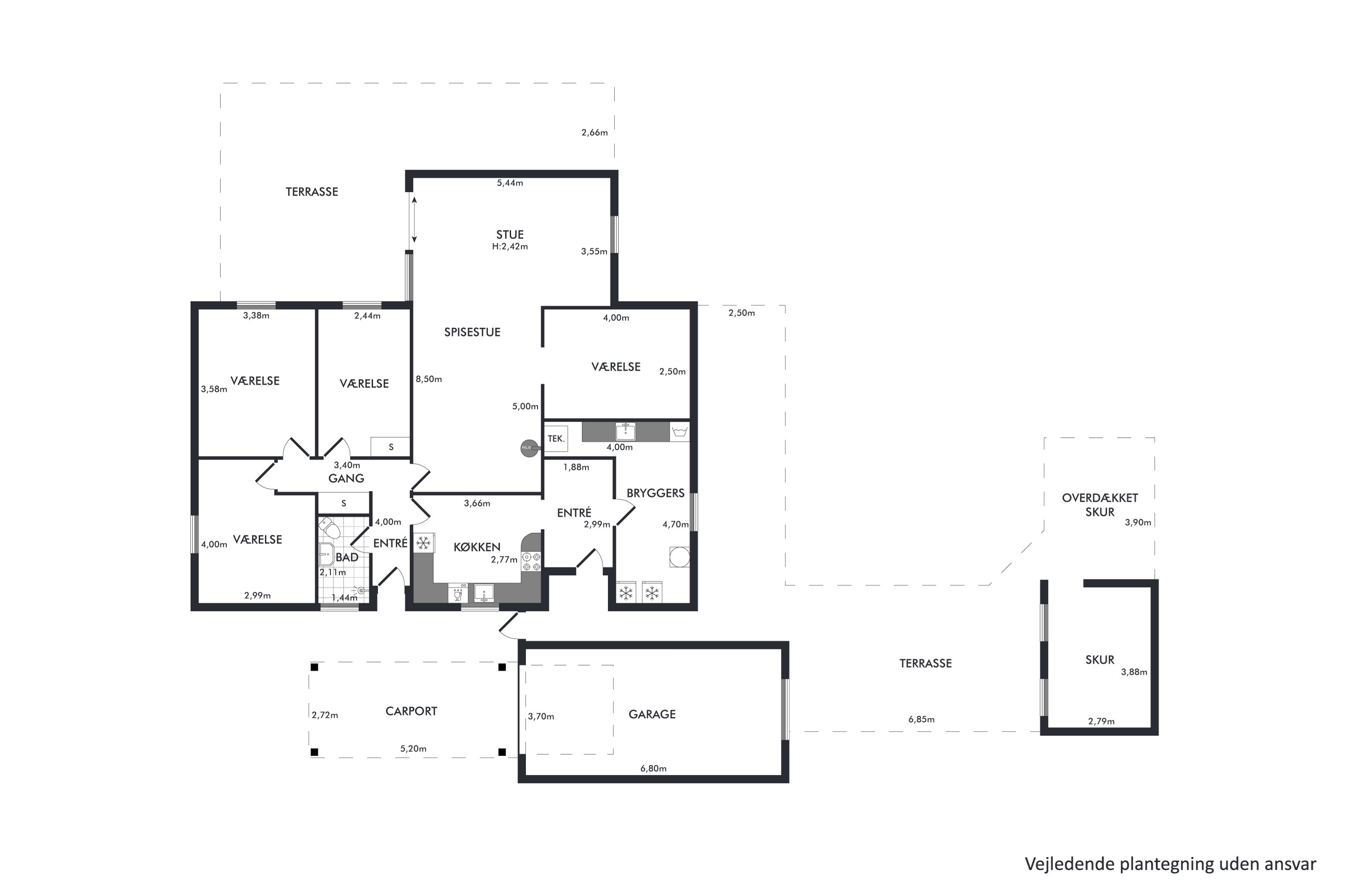Plantegninger billede af Ørslev Stationsvej 57, Ørslev, 4100 Ringsted