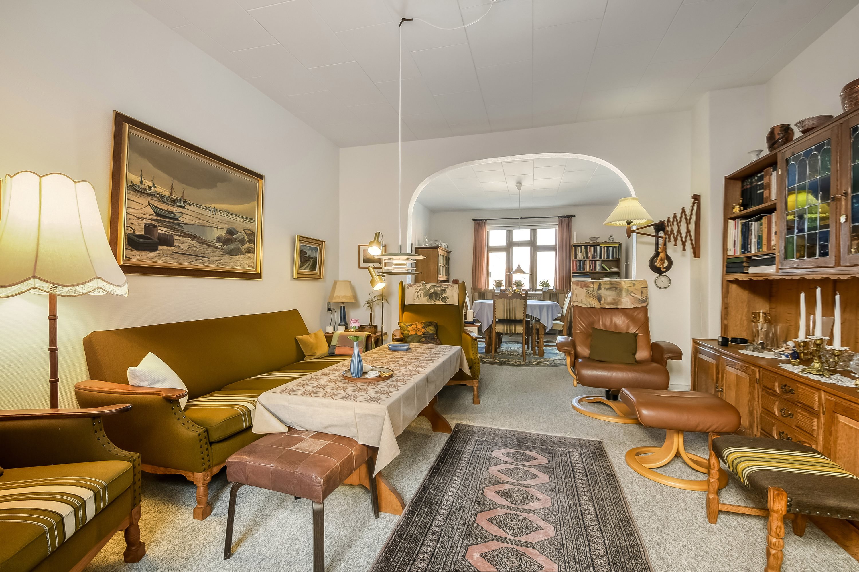 Fremhævet stue billede i fuldskærmstilstand. Billede af Voldgade 11, 7600 Struer