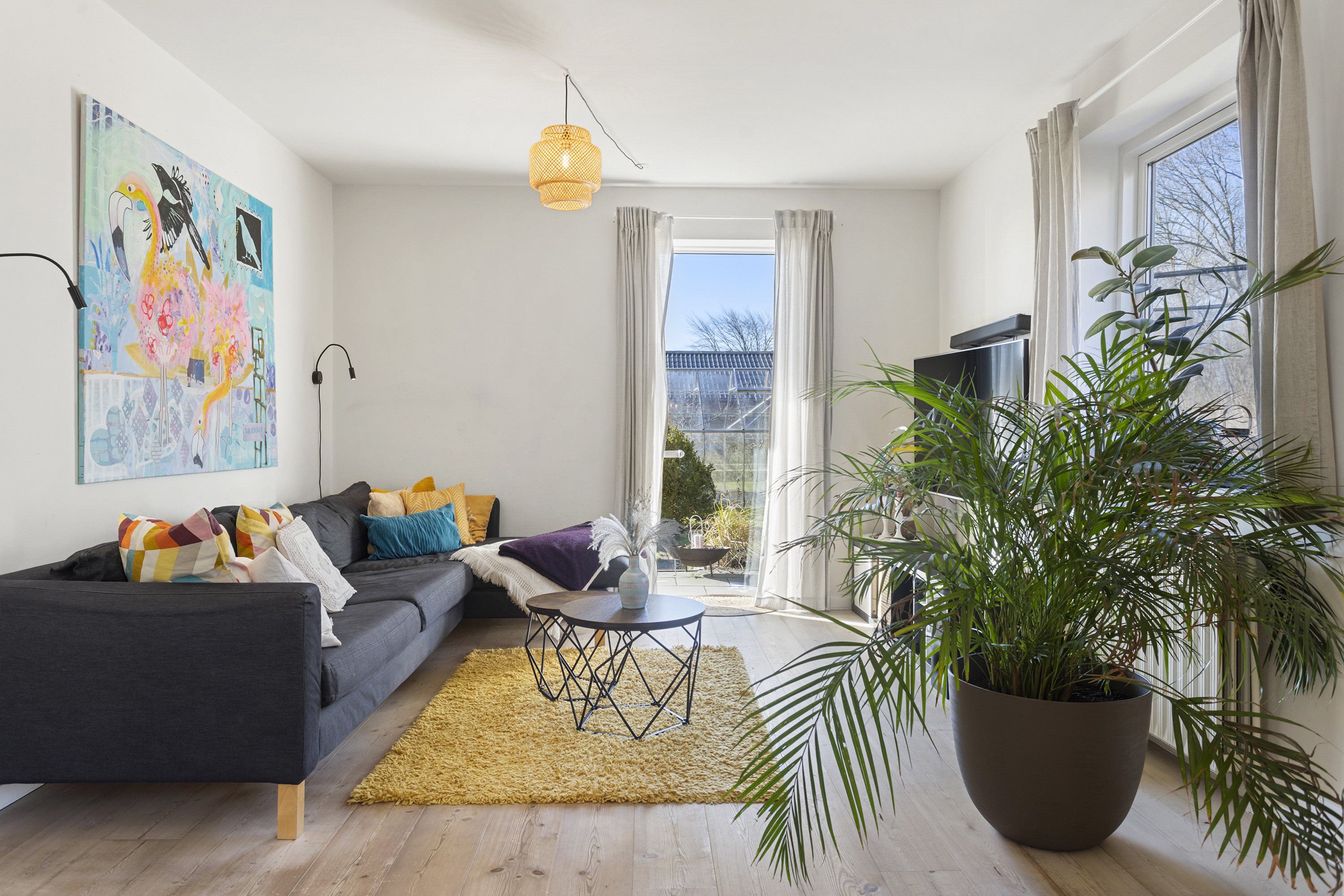 Fremhævet stue billede i fuldskærmstilstand. Billede af Stærevej 6, 9881 Bindslev