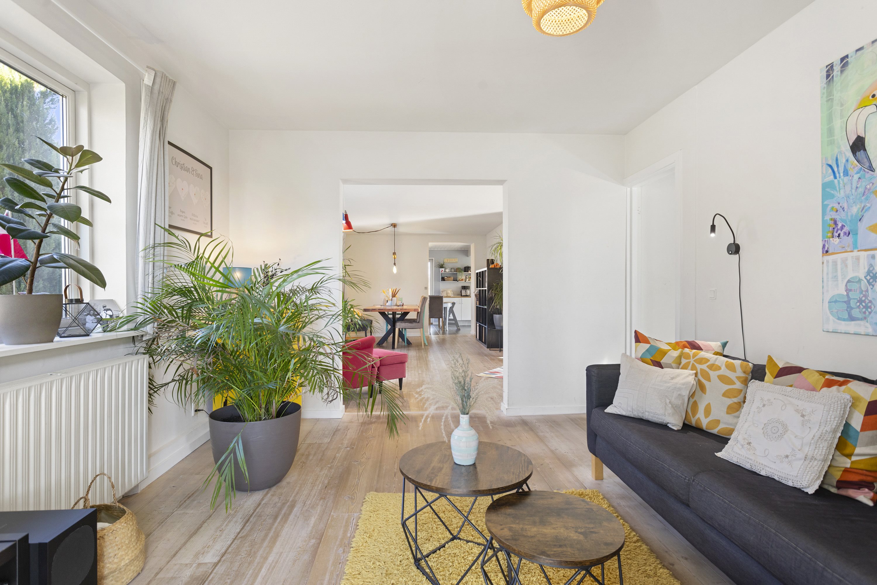 Fremhævet stue billede i fuldskærmstilstand. Billede af Stærevej 6, 9881 Bindslev