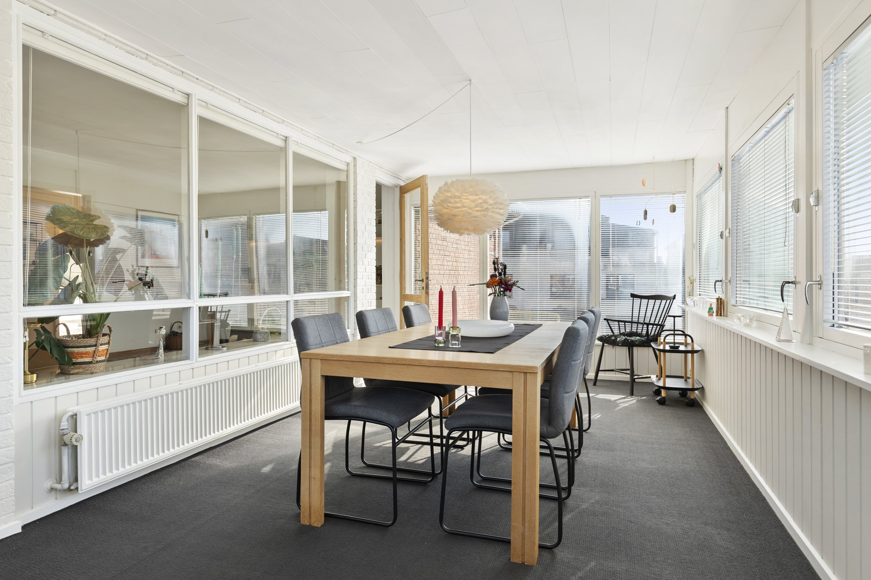 Fremhævet udestue billede i fuldskærmstilstand. Billede af Ane Dams Gade 20, 9400 Nørresundby