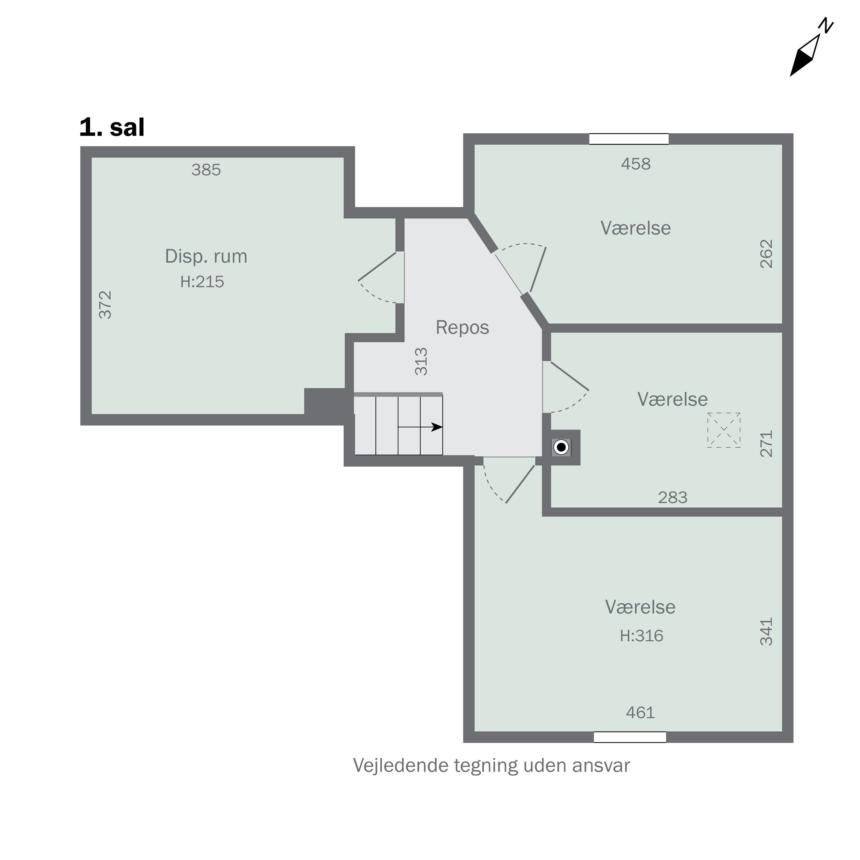 Plantegninger billede af Søndergade 14, Hyllinge, 4700 Næstved