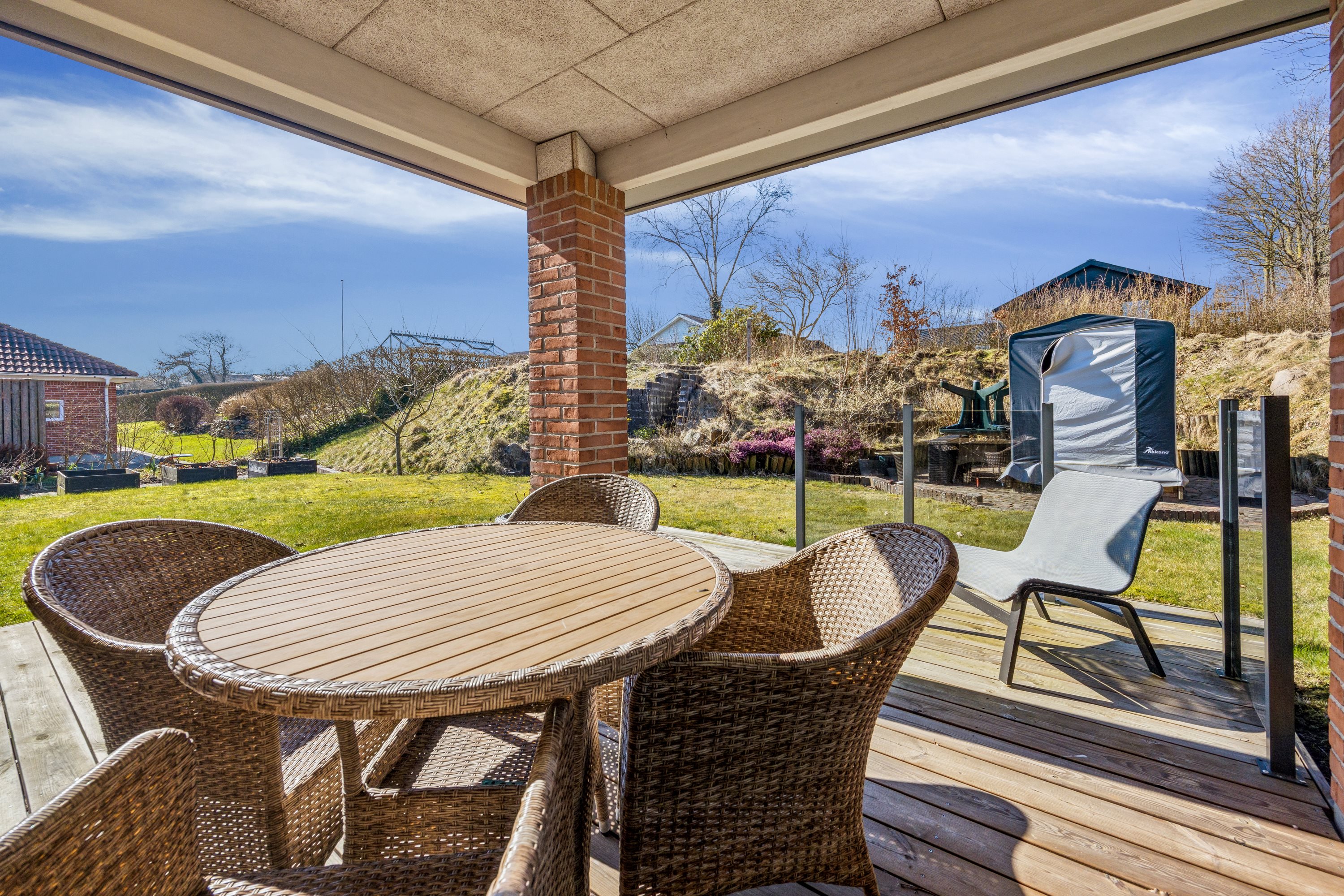 Miniaturebillede 2: terrasse. Billede af Ole Langes Vej 2, 9460 Brovst