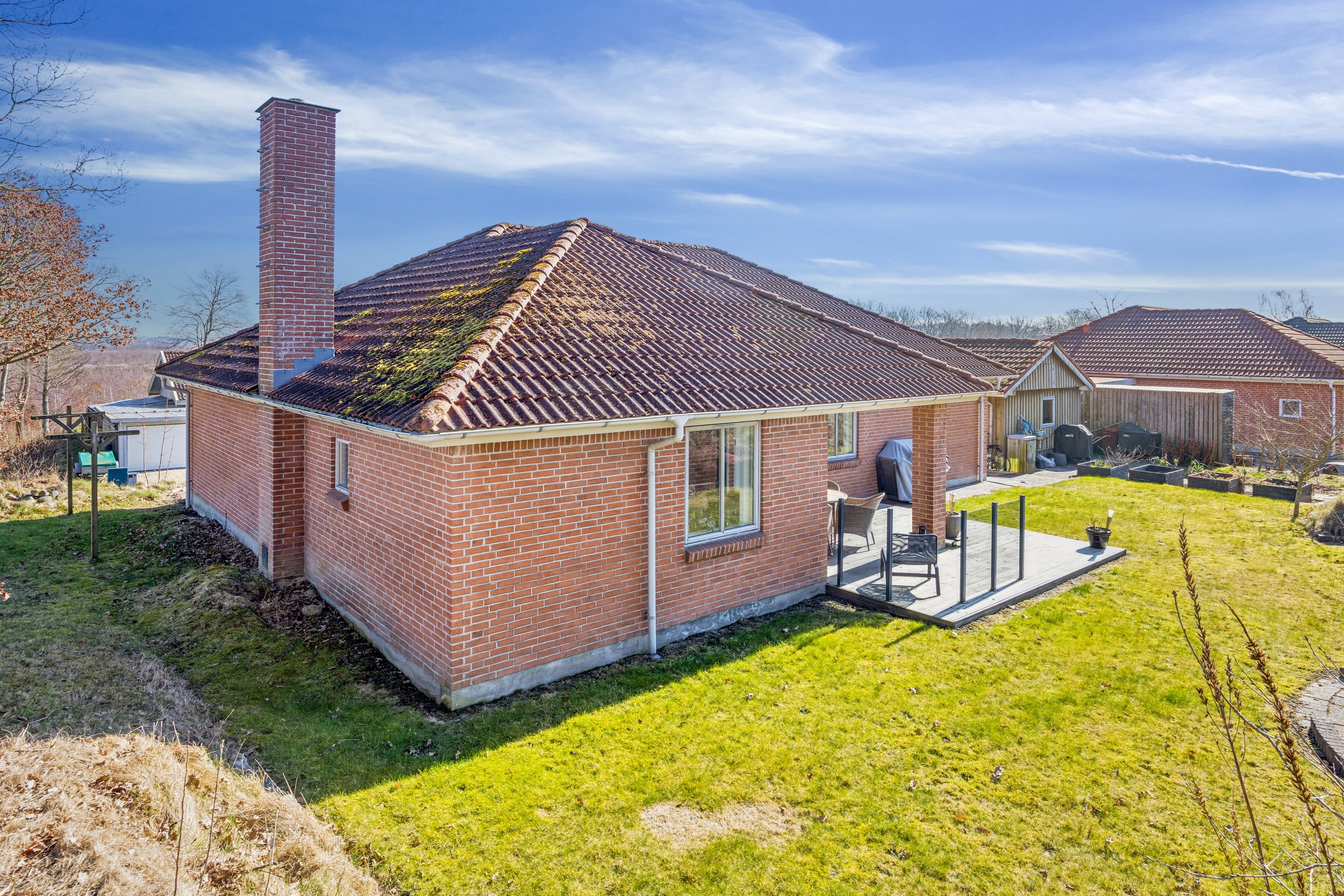 Fremhævet ejendom 1 billede i fuldskærmstilstand. Billede af Ole Langes Vej 2, 9460 Brovst