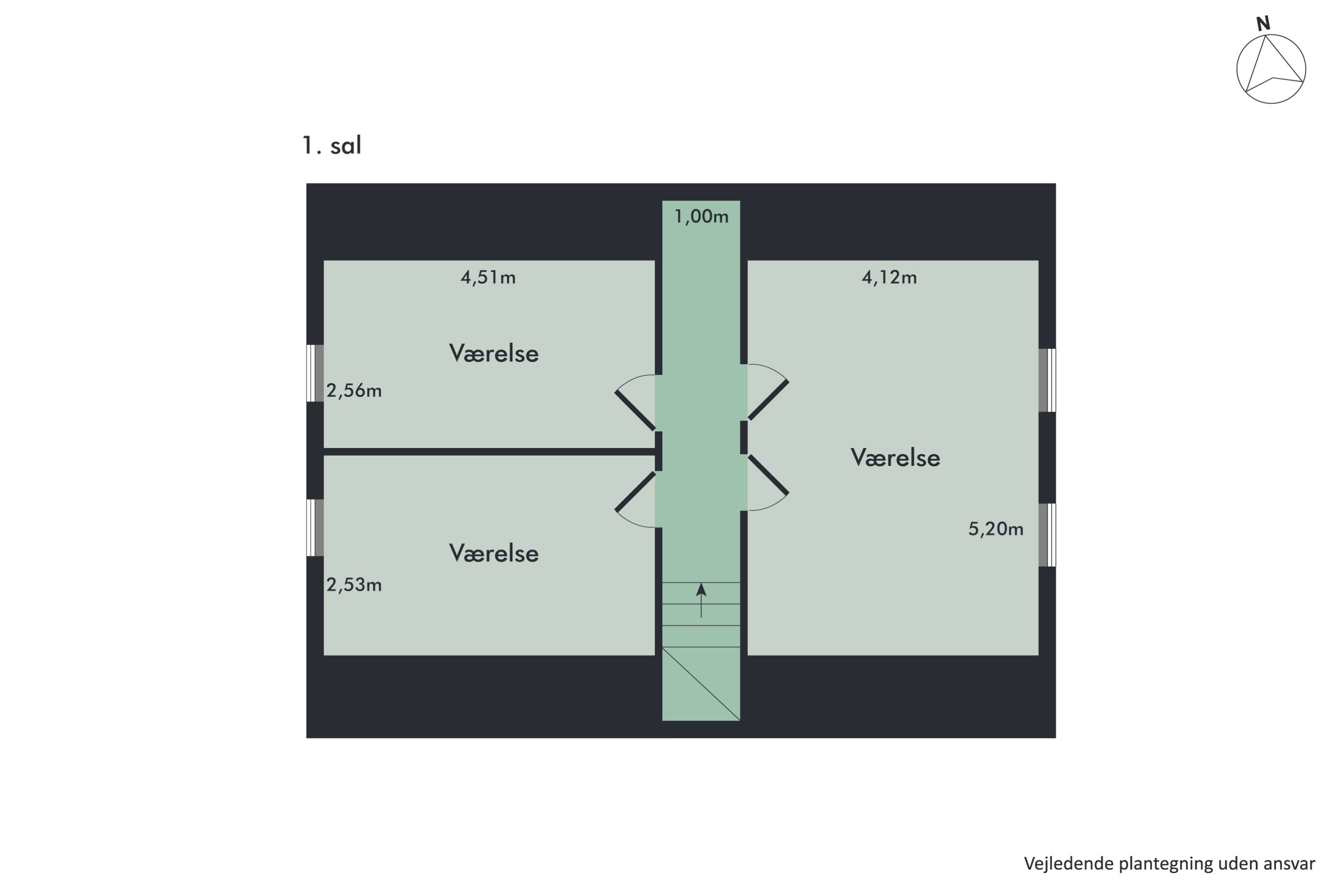 Plantegninger billede af Mejerivej 7, Mejlby, 9610 Nørager