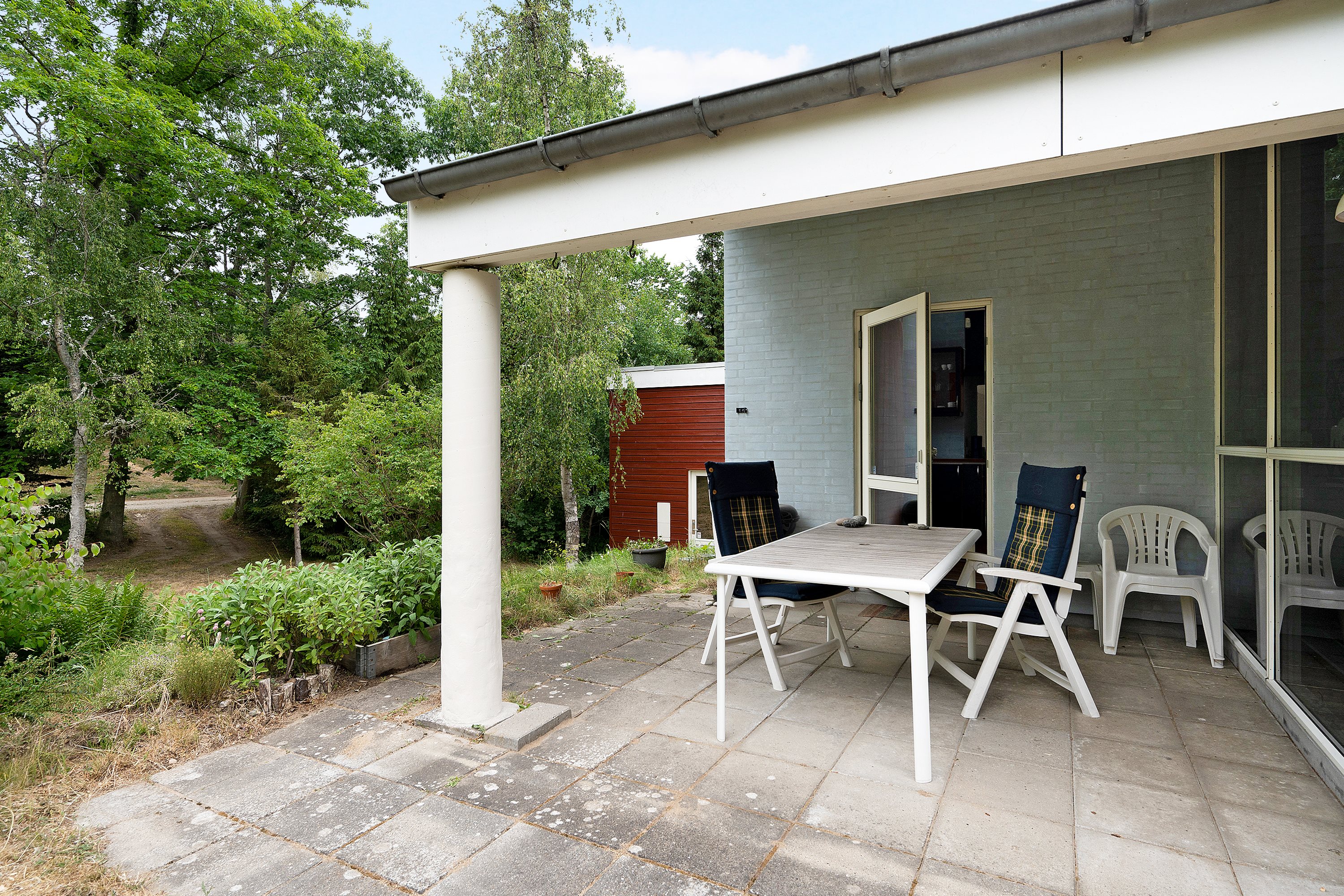 Fremhævet terrasse billede i fuldskærmstilstand. Billede af Eskildshøj 1, Fuglsø, 8420 Knebel