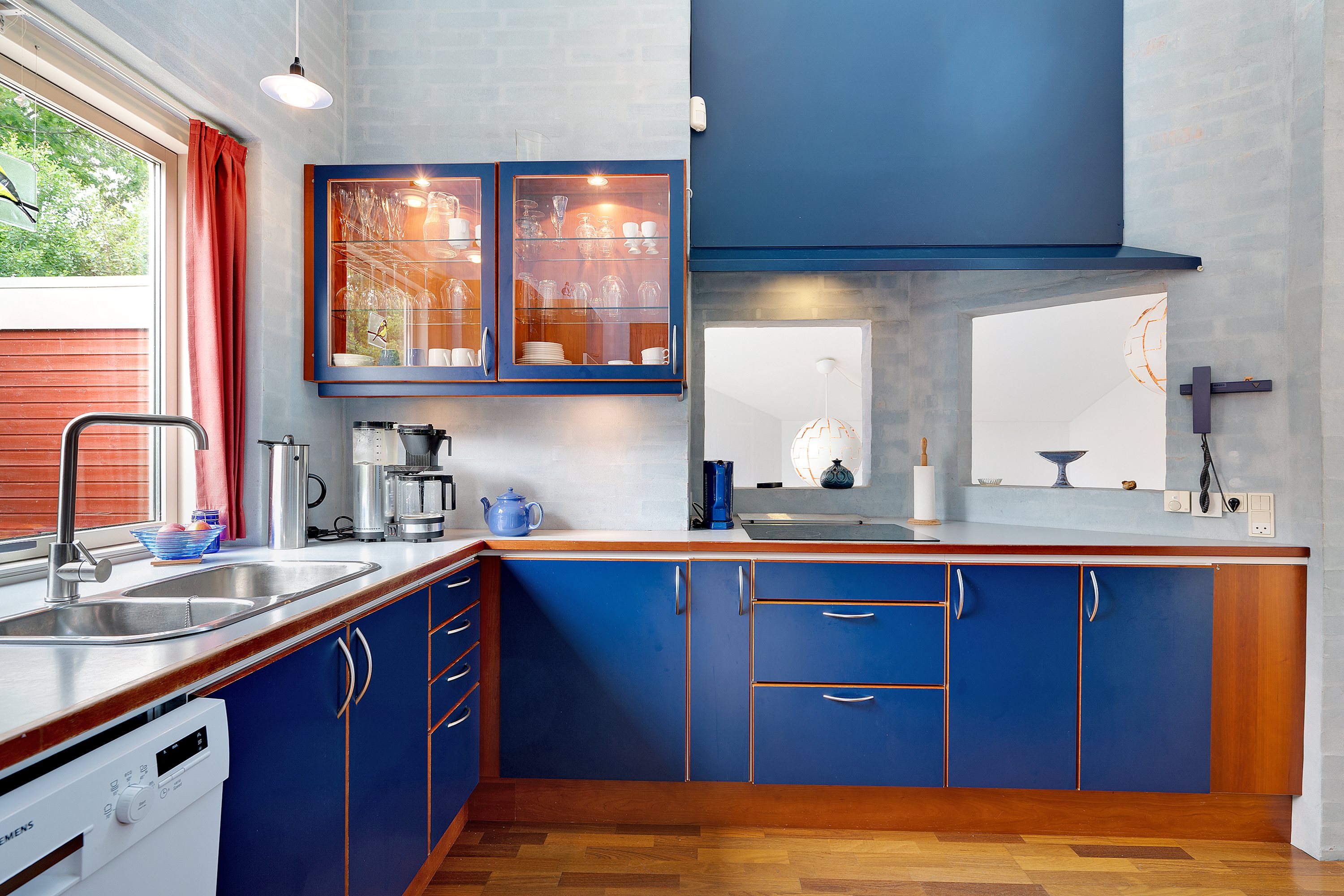 Fremhævet køkken billede i fuldskærmstilstand. Billede af Eskildshøj 1, Fuglsø, 8420 Knebel