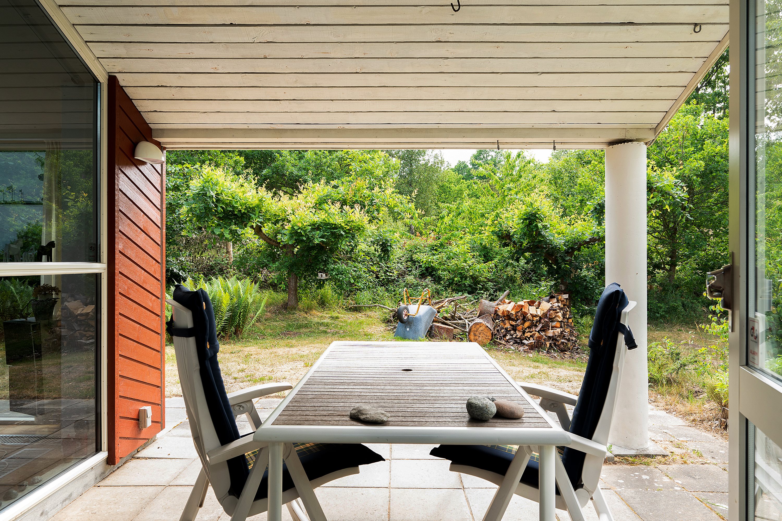 Fremhævet terrasse billede i fuldskærmstilstand. Billede af Eskildshøj 1, Fuglsø, 8420 Knebel