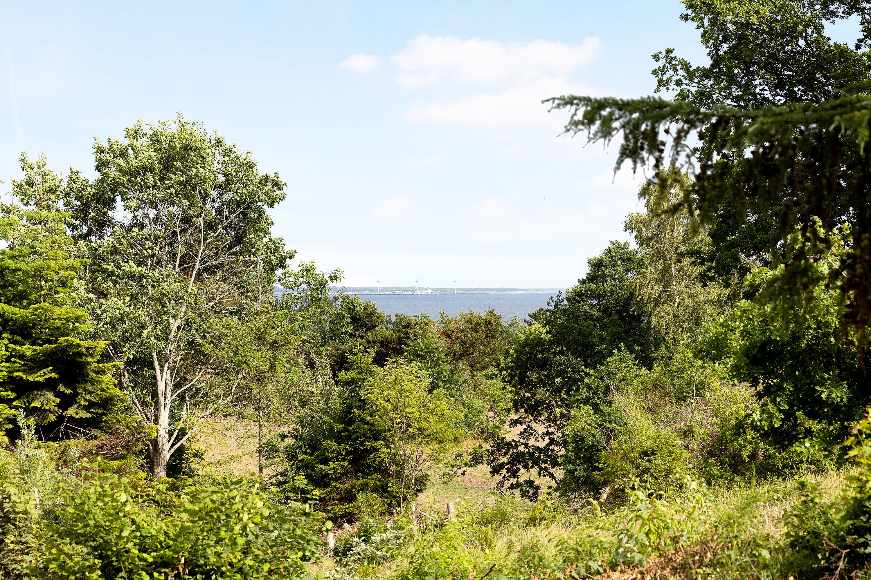 Fremhævet udsigt billede i fuldskærmstilstand. Billede af Eskildshøj 1, Fuglsø, 8420 Knebel