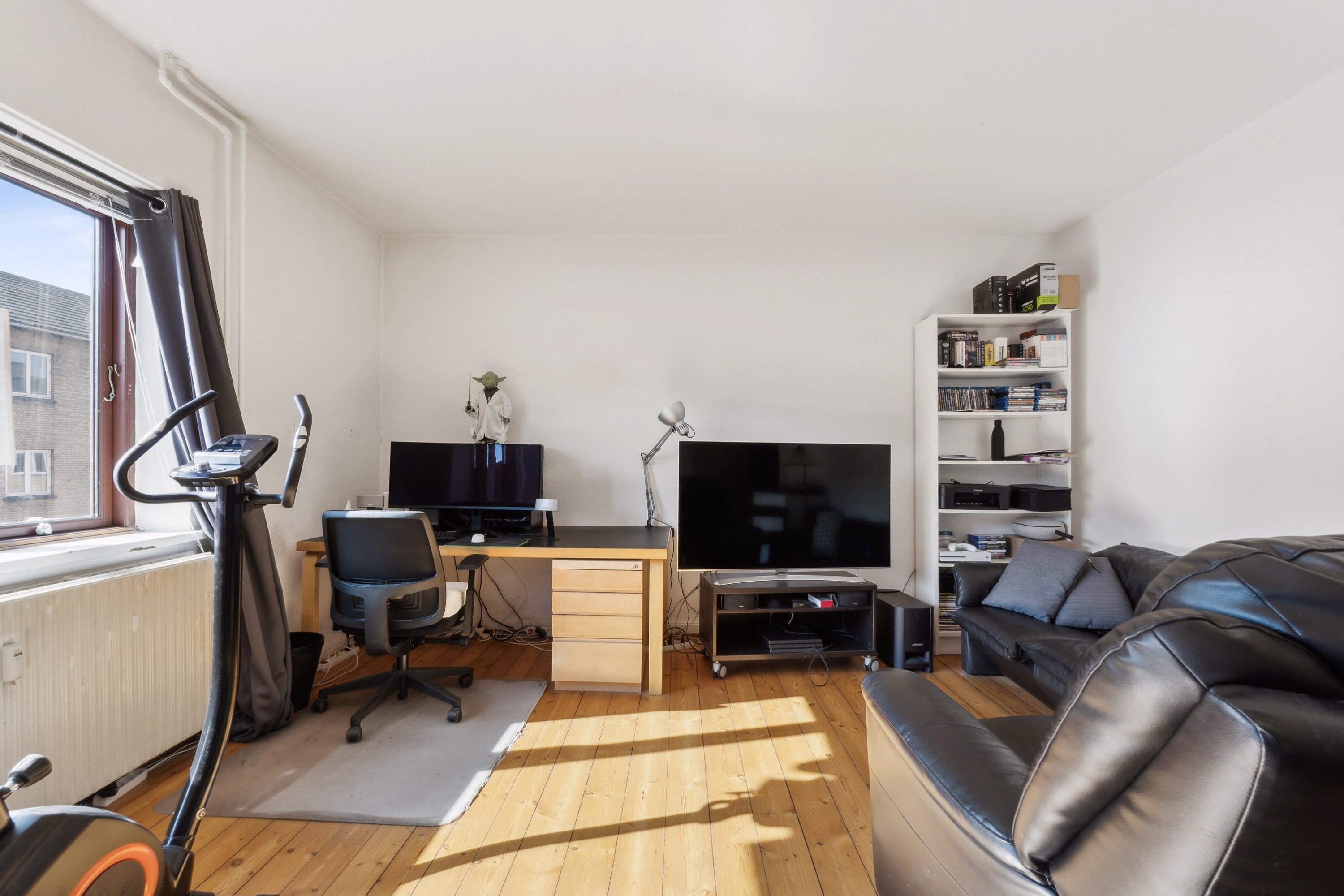 Fremhævet stue billede i fuldskærmstilstand. Billede af Schacksgade 30, 2. tv., 5000 Odense C