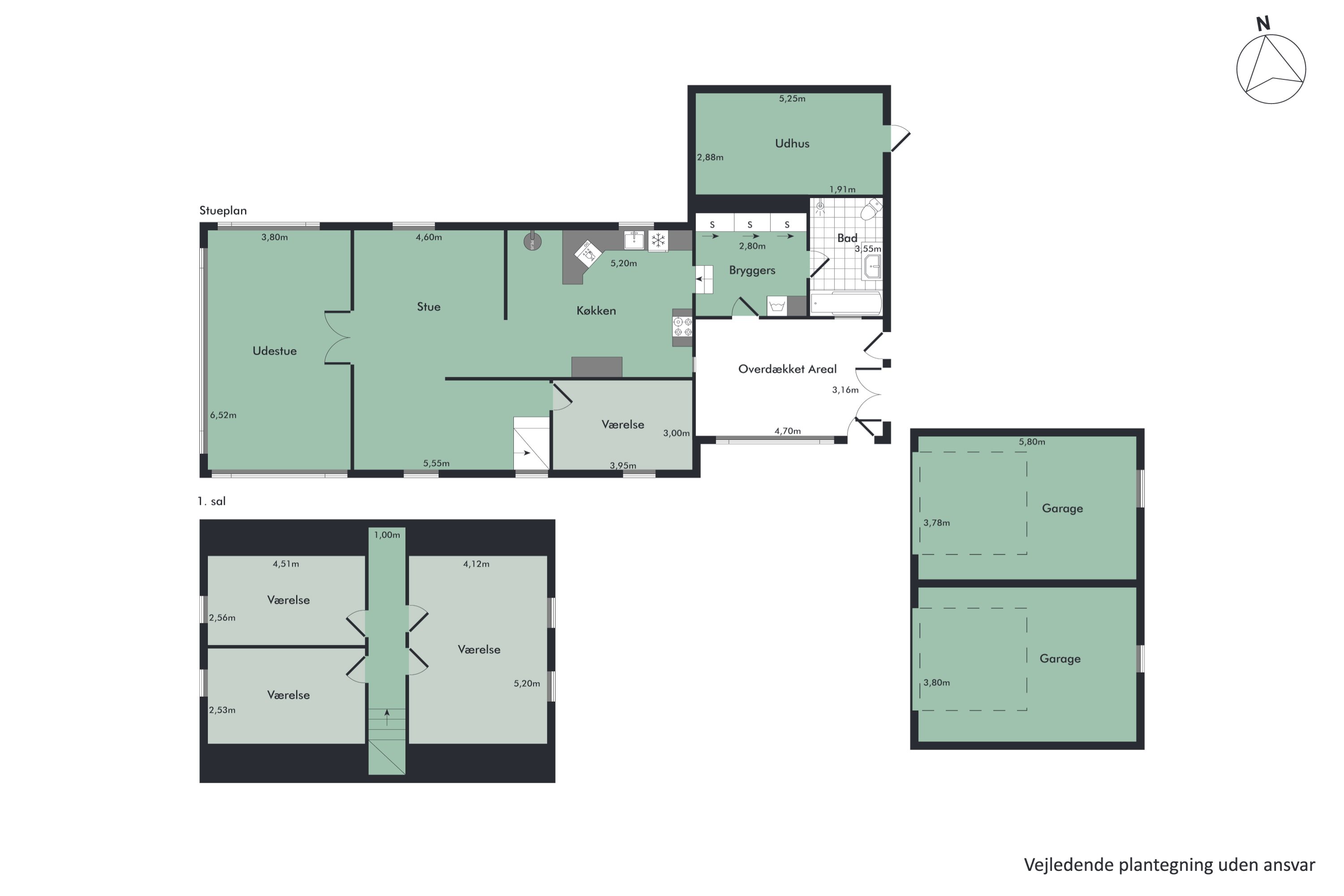 Plantegninger billede af Mejerivej 7, Mejlby, 9610 Nørager