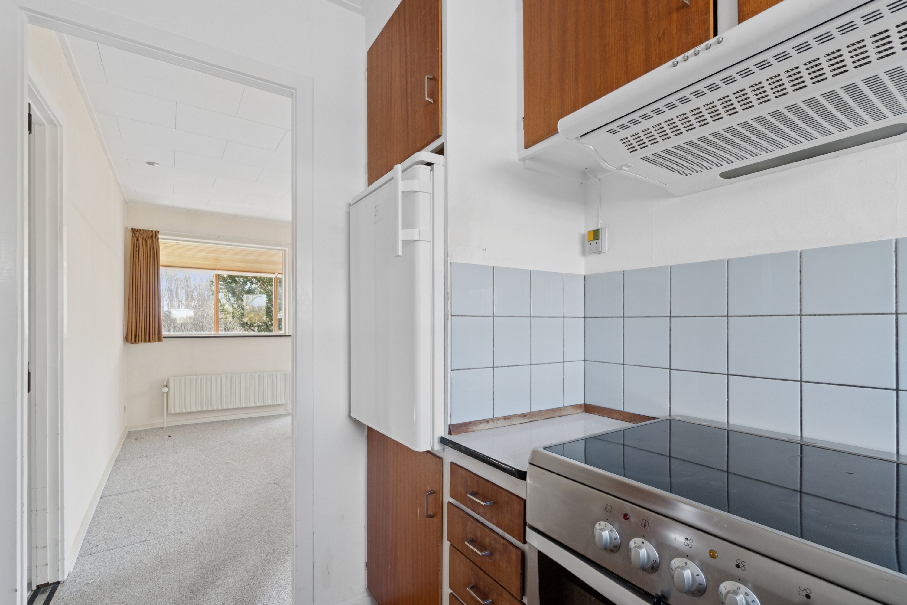 Fremhævet køkken billede i fuldskærmstilstand. Billede af Buen 7, Lobbæk, 3720 Aakirkeby