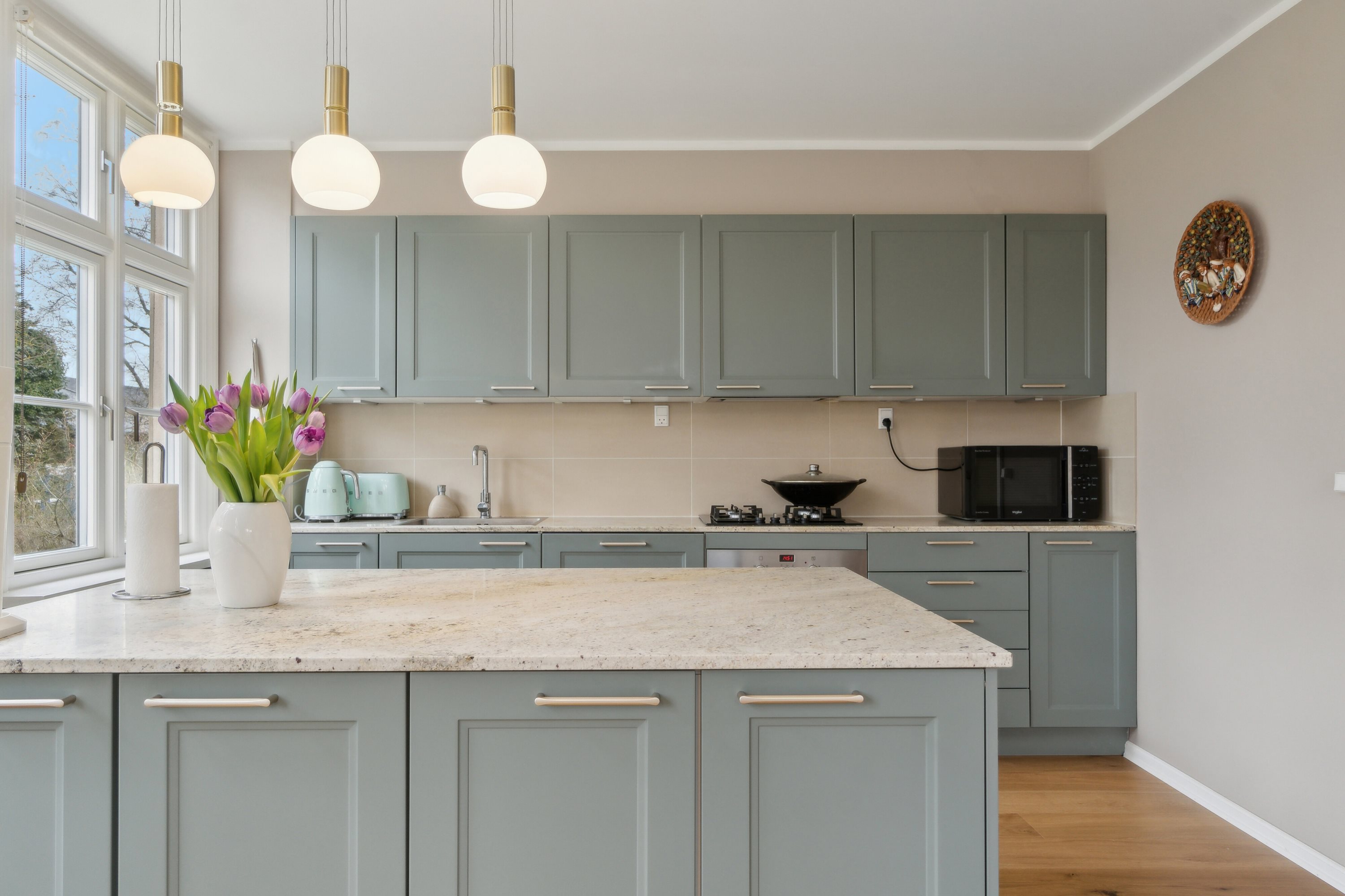 Miniaturebillede 2: køkken. Billede af Birkholmsvej 36, 2800 Kongens Lyngby