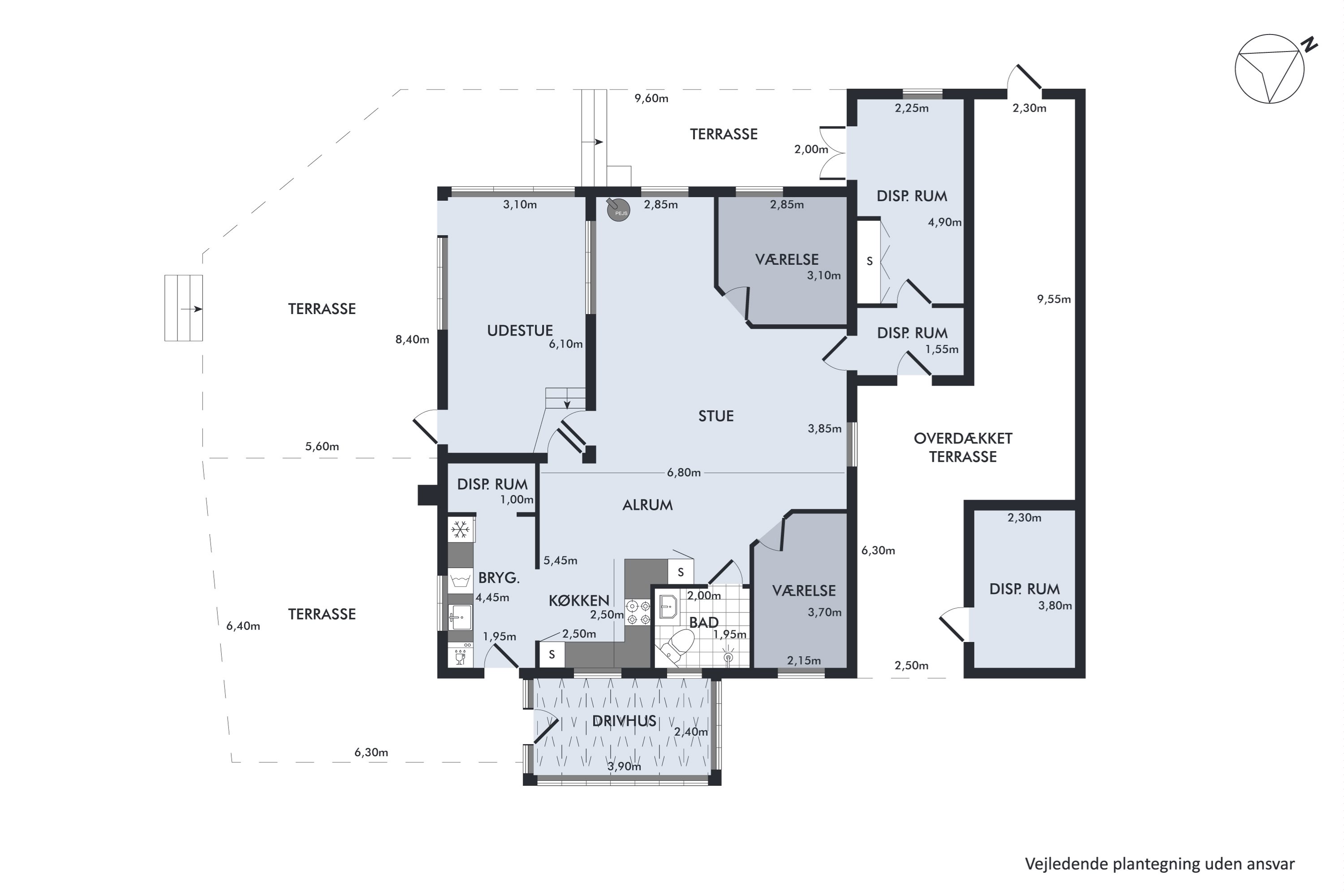Plantegninger billede af Buderupholmvej 19, 9530 Støvring