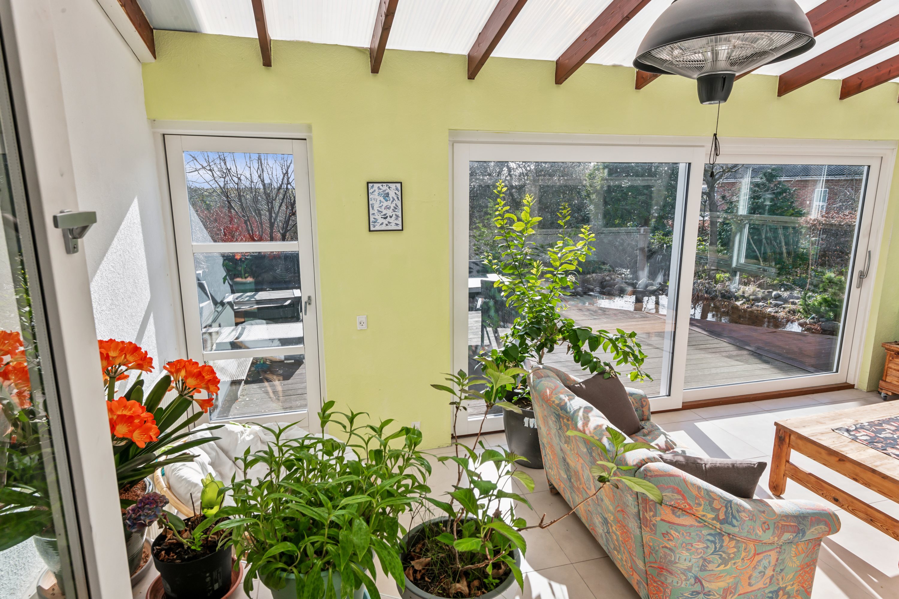 Fremhævet udestue billede i fuldskærmstilstand. Billede af Buderupholmvej 19, 9530 Støvring