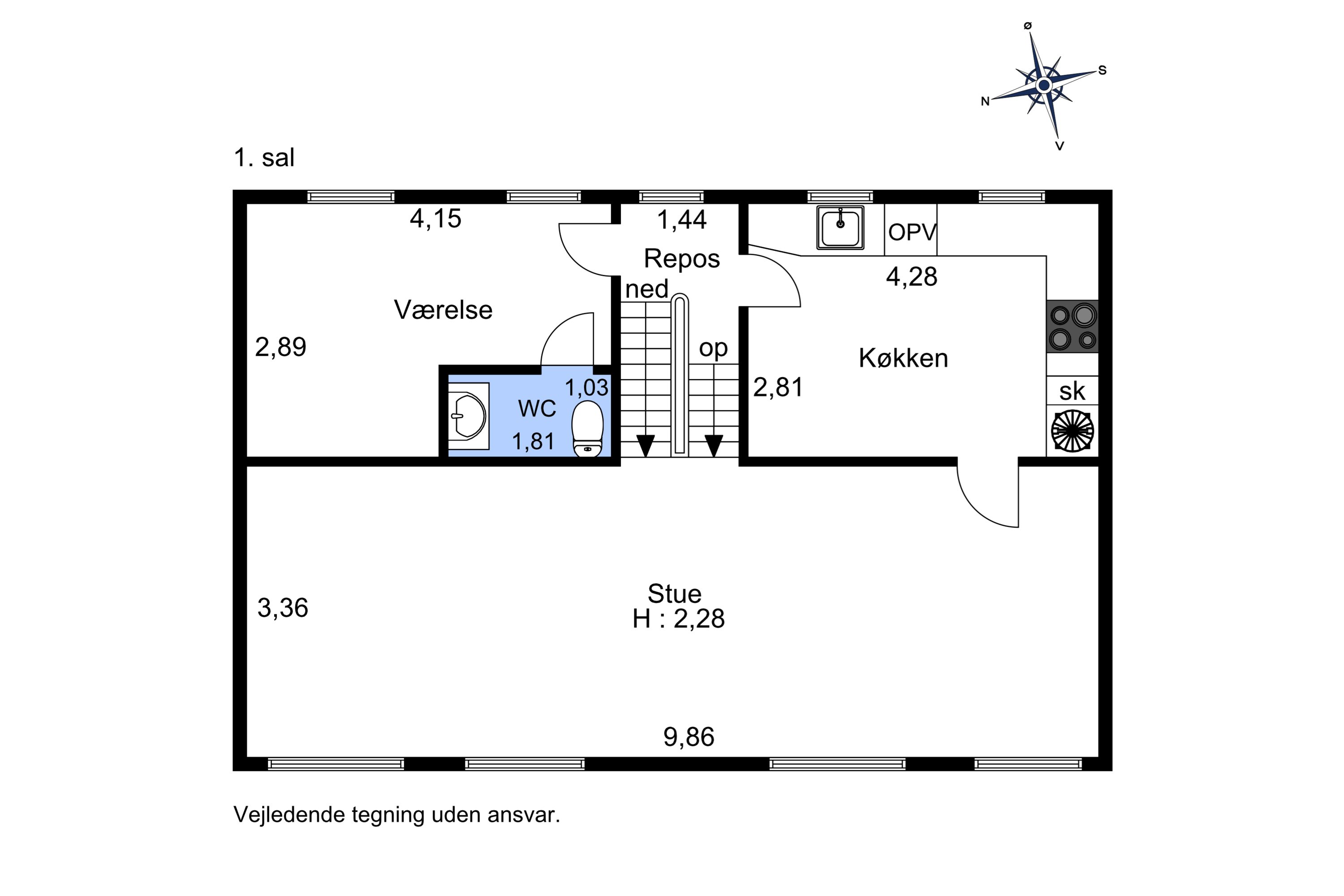 Plantegninger billede af Kalkbrænderivej 2, 5610 Assens