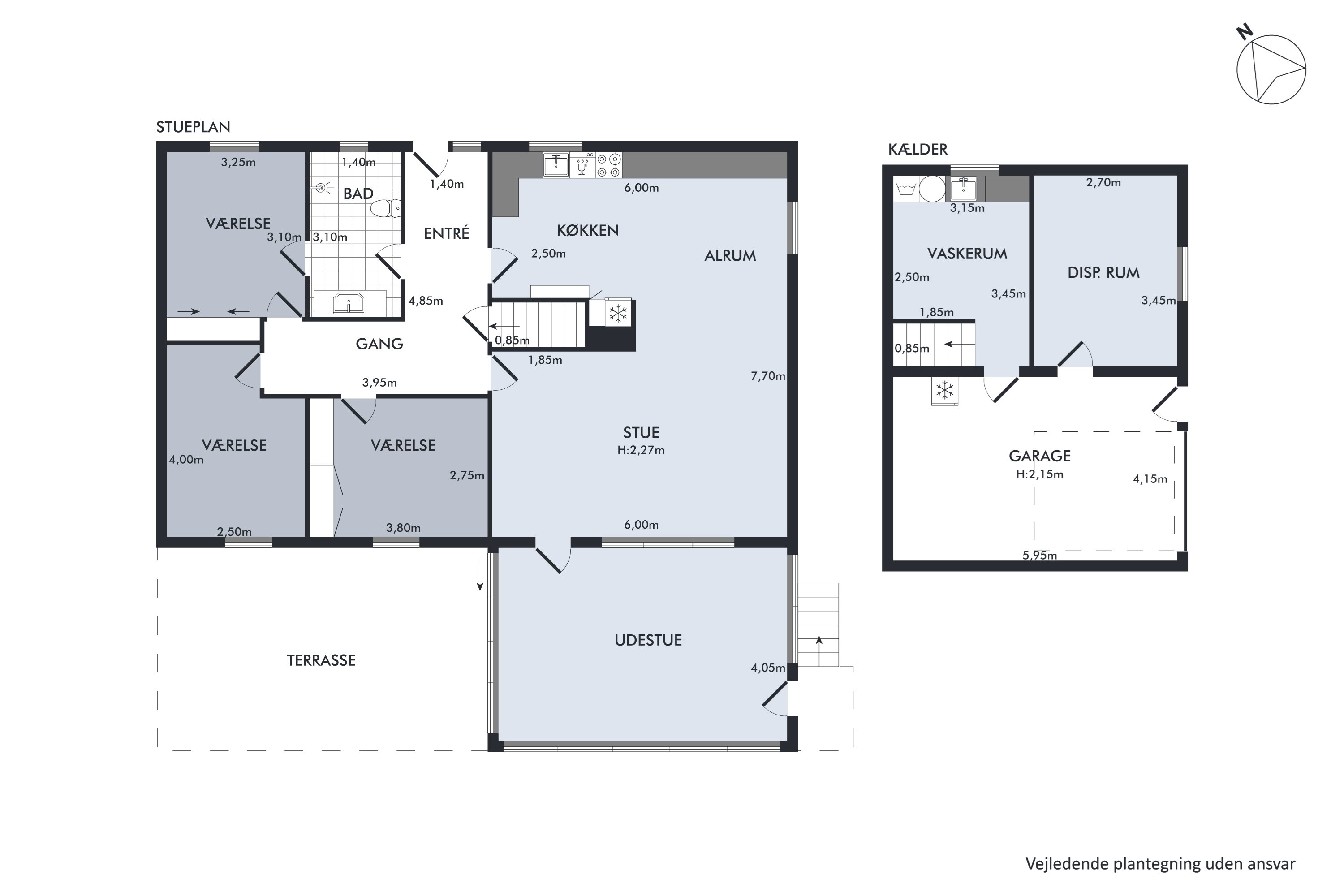 Plantegninger billede af Erik Klippings Vej 3, 8960 Randers SØ