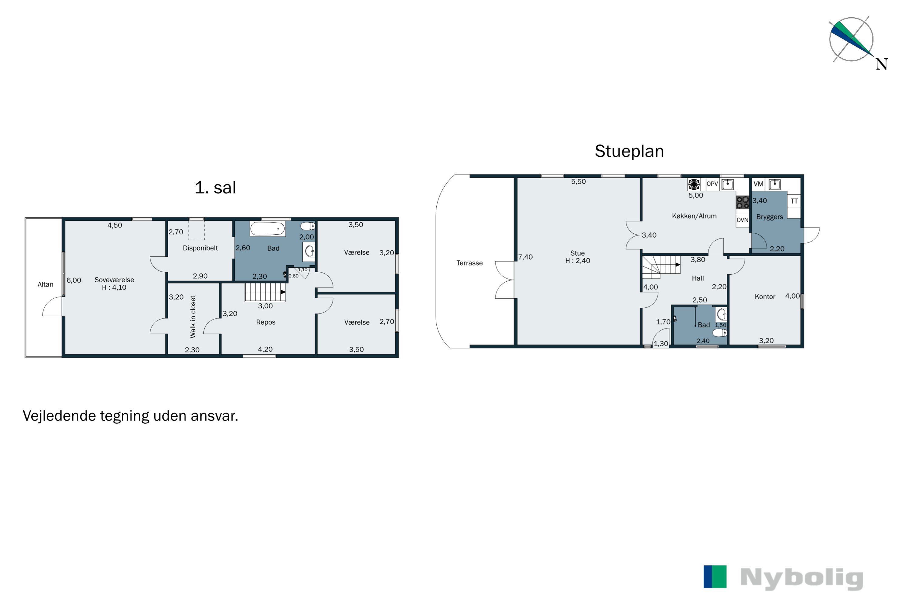 Plantegninger billede af Isbjerg Møllevej 66, 6800 Varde