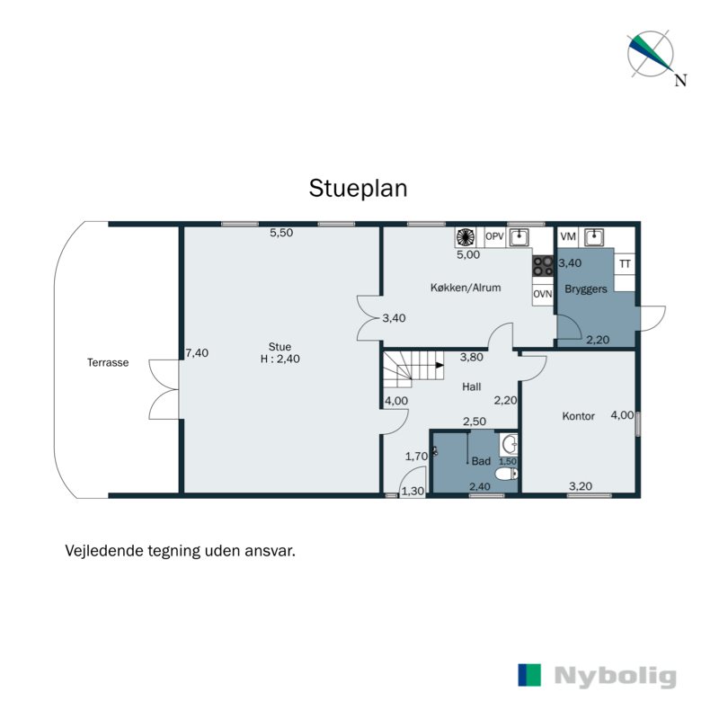 Plantegninger billede af Isbjerg Møllevej 66, 6800 Varde