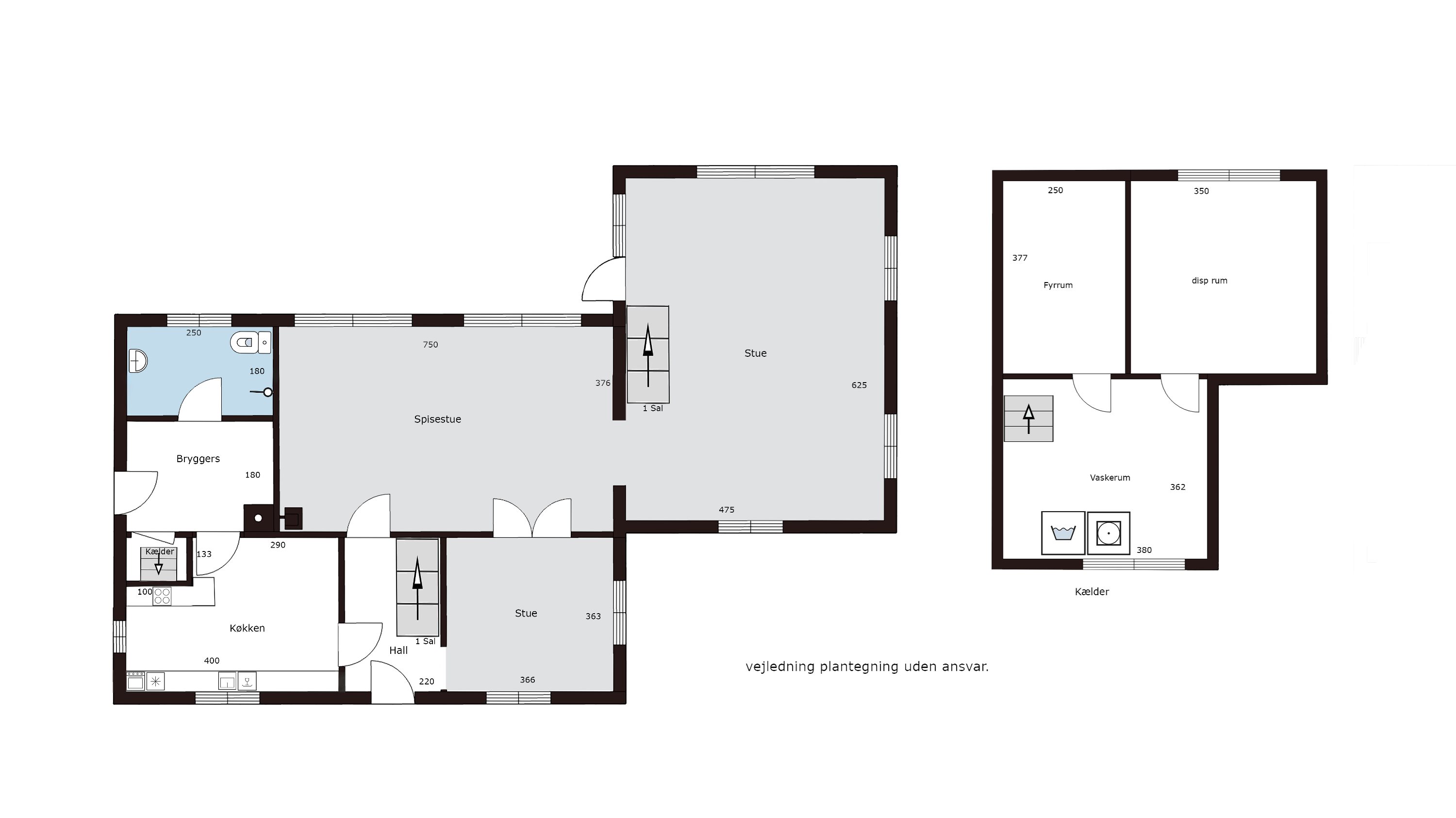 Plantegninger billede af Skalbjergvej 32, 5492 Vissenbjerg