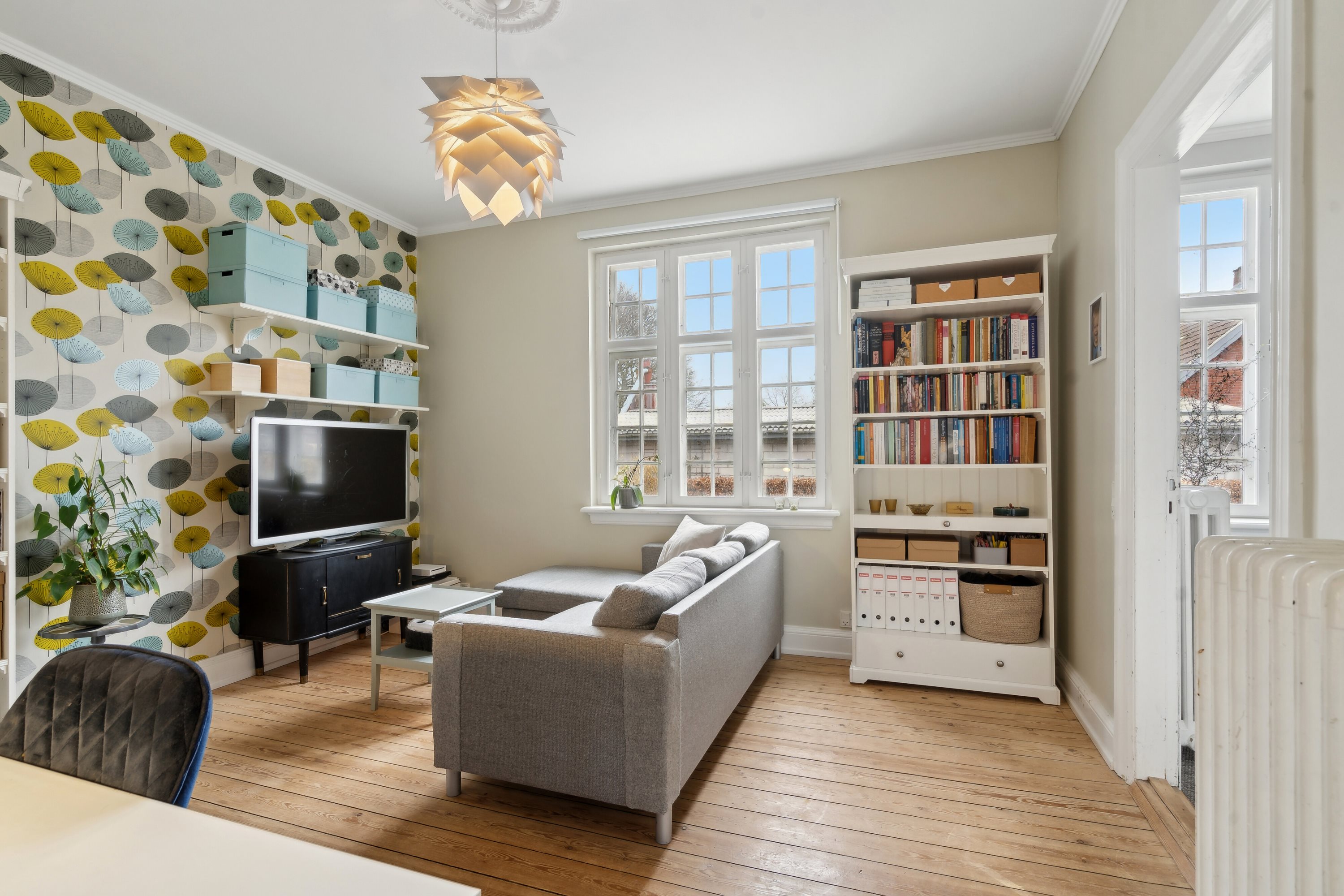 Fremhævet stue billede i fuldskærmstilstand. Billede af Jullerupvej 52, Jullerup, 5471 Søndersø