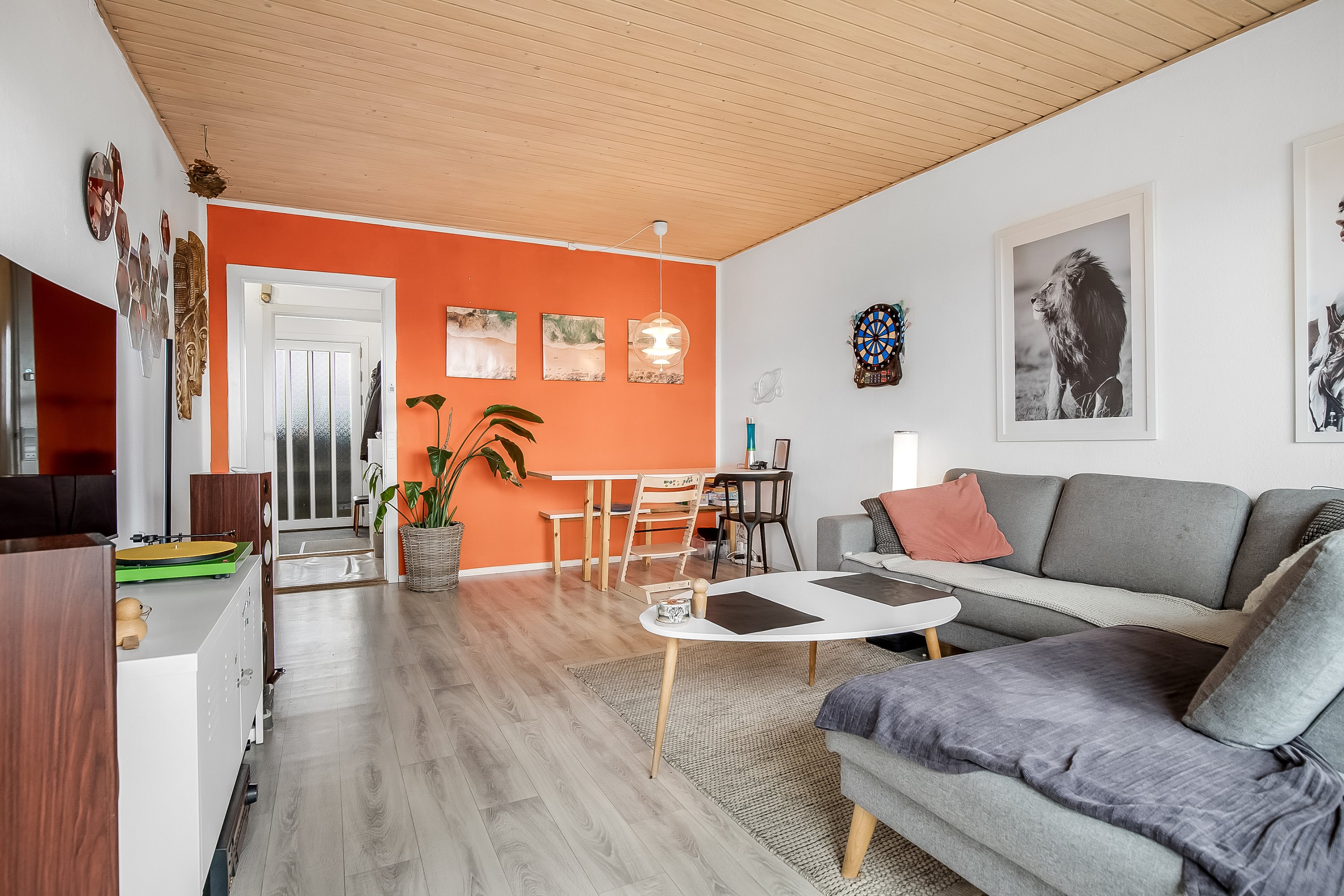 Fremhævet stue billede i fuldskærmstilstand. Billede af Nordlandsvej 68, 3., Uhrhøj, 7100 Vejle