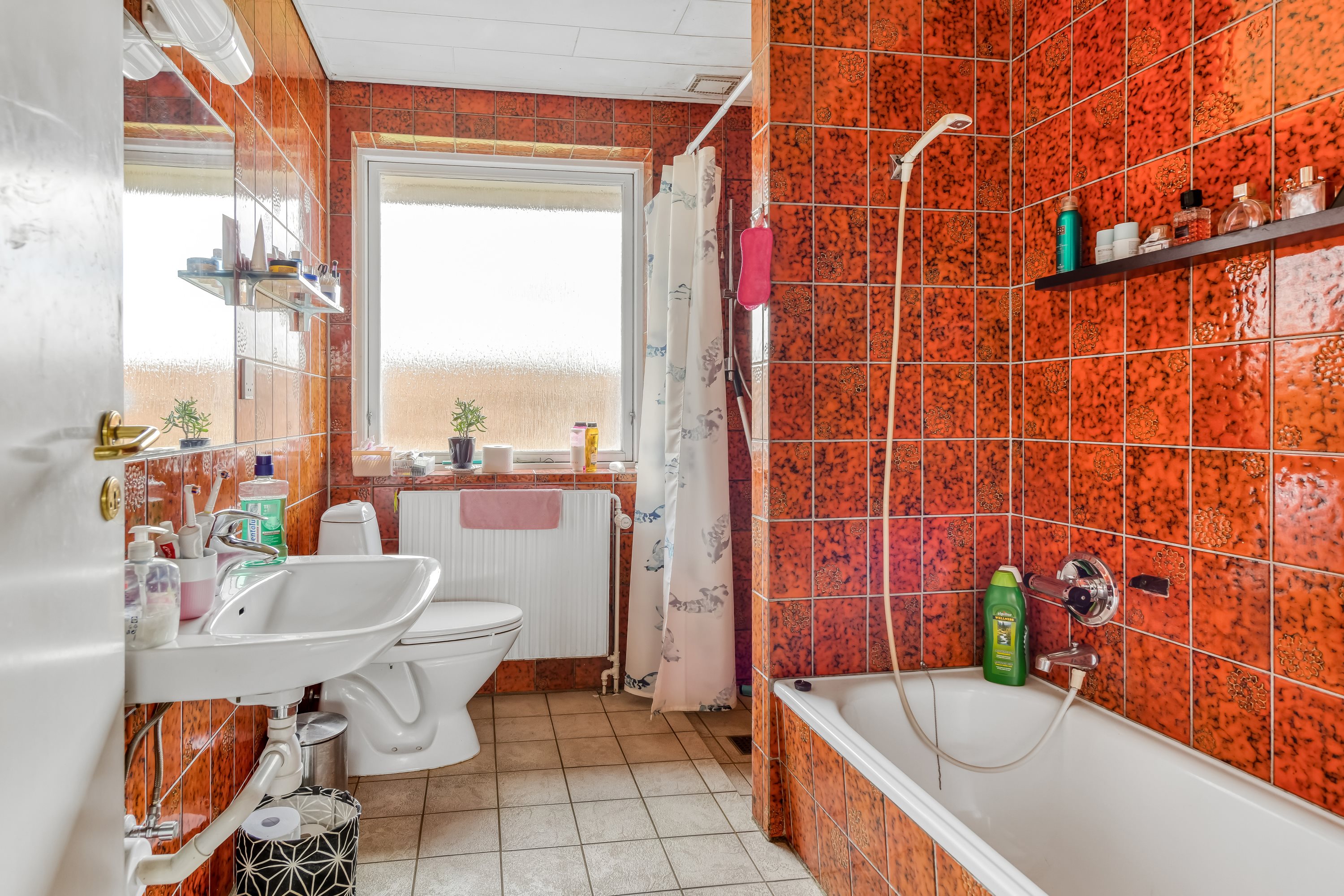 Fremhævet badeværelse billede i fuldskærmstilstand. Billede af Engebækvej 19, 7270 Stakroge