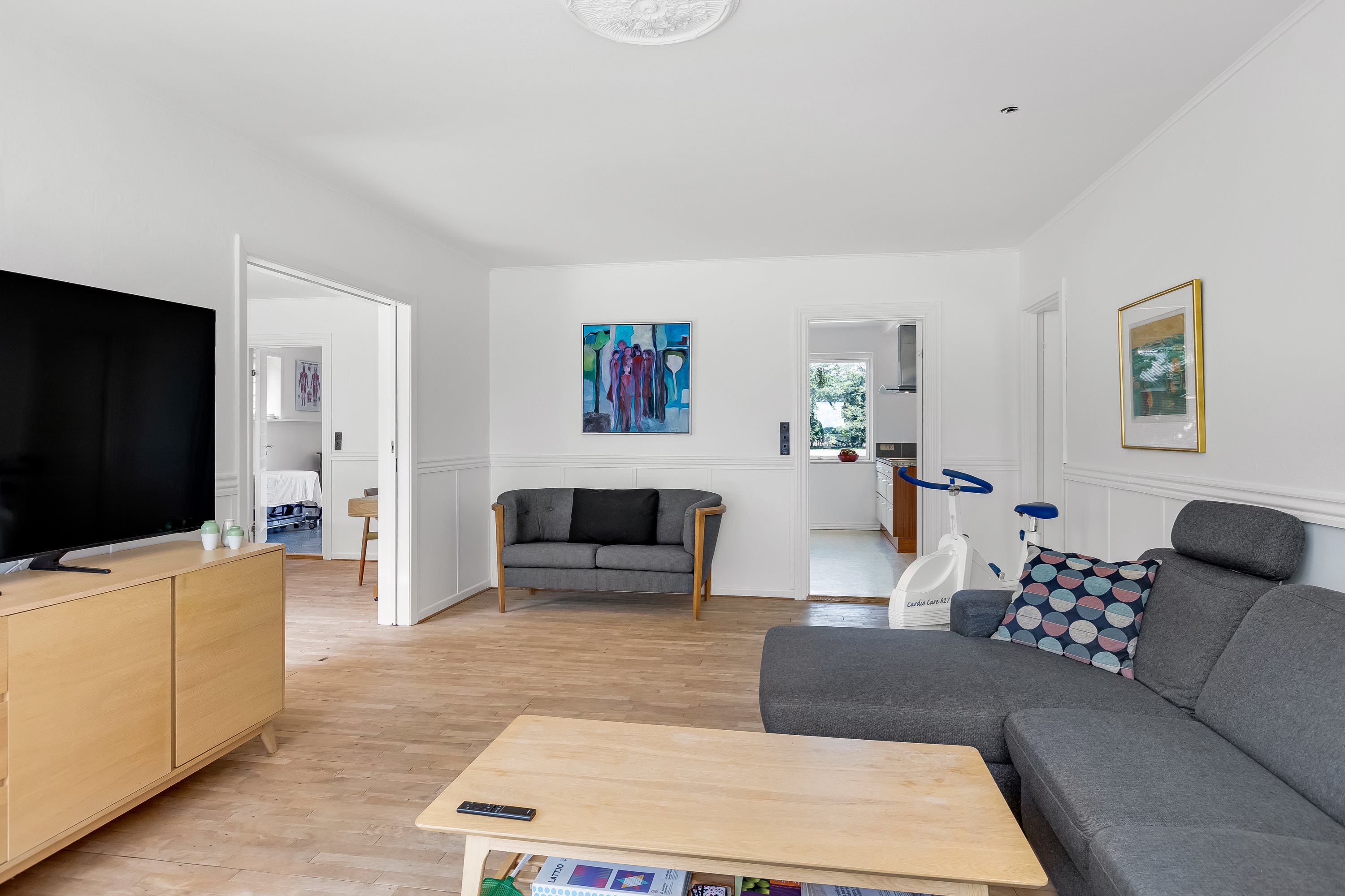 Fremhævet stue billede i fuldskærmstilstand. Billede af Mejerholmvej 1, 6270 Tønder