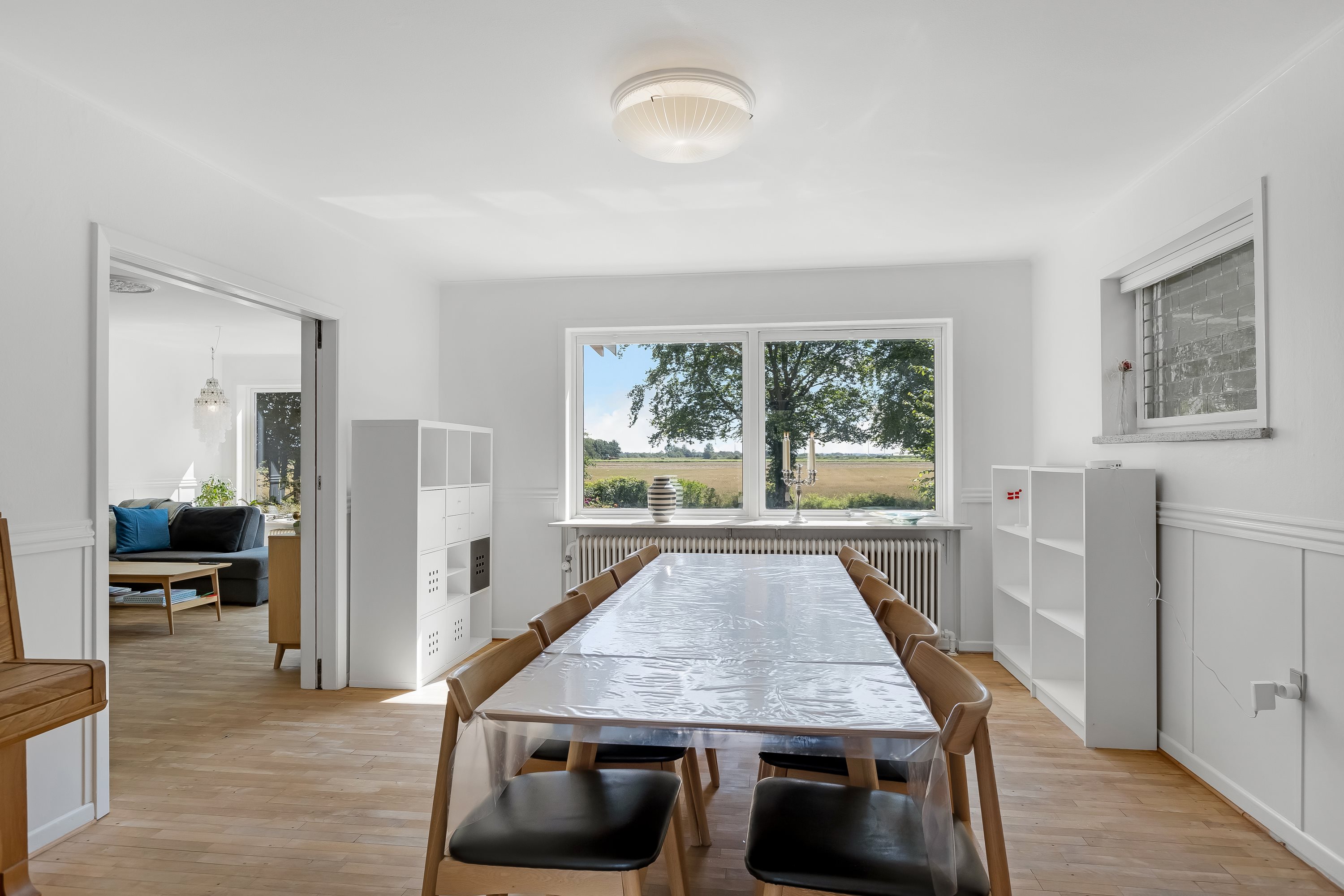 Fremhævet stue billede i fuldskærmstilstand. Billede af Mejerholmvej 1, 6270 Tønder