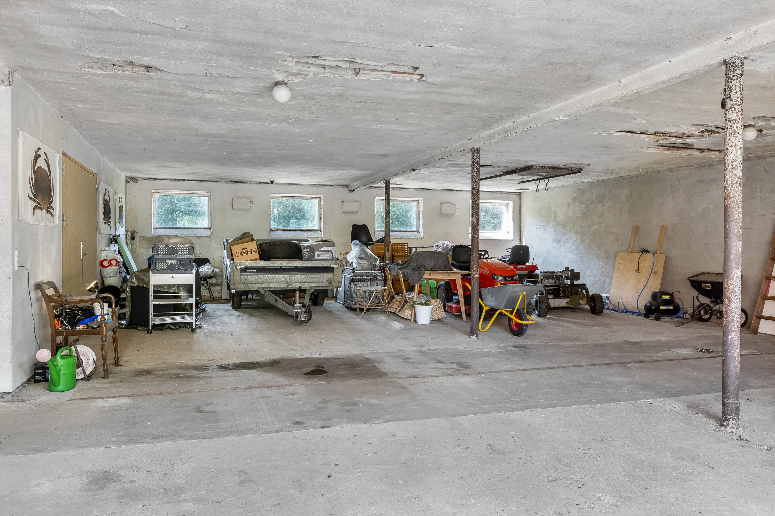 Fremhævet garage billede i fuldskærmstilstand. Billede af Mejerholmvej 1, 6270 Tønder