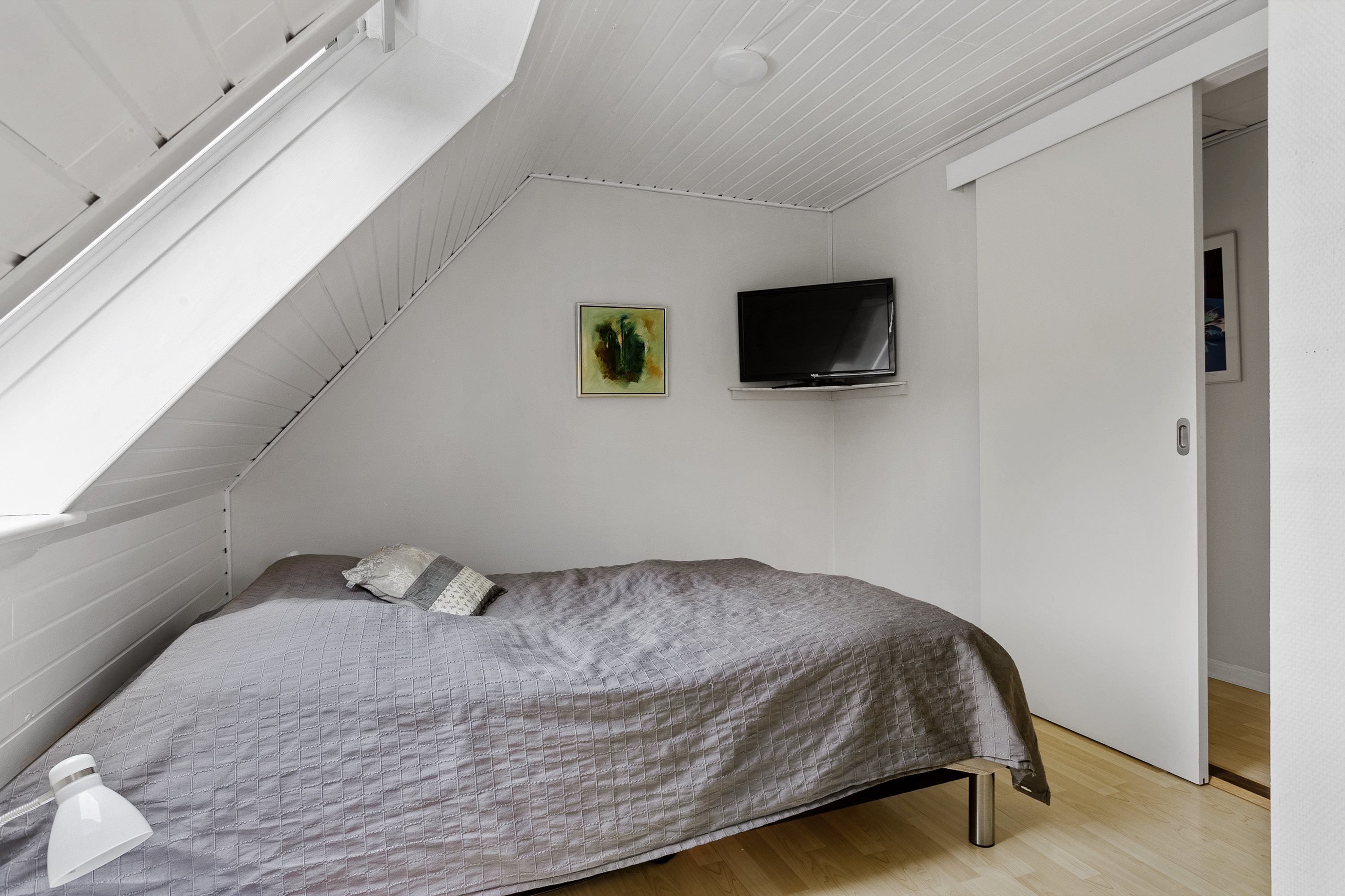 Fremhævet soveværelse billede i fuldskærmstilstand. Billede af Skodborg Stadionvej 2, Skodborg, 6630 Rødding