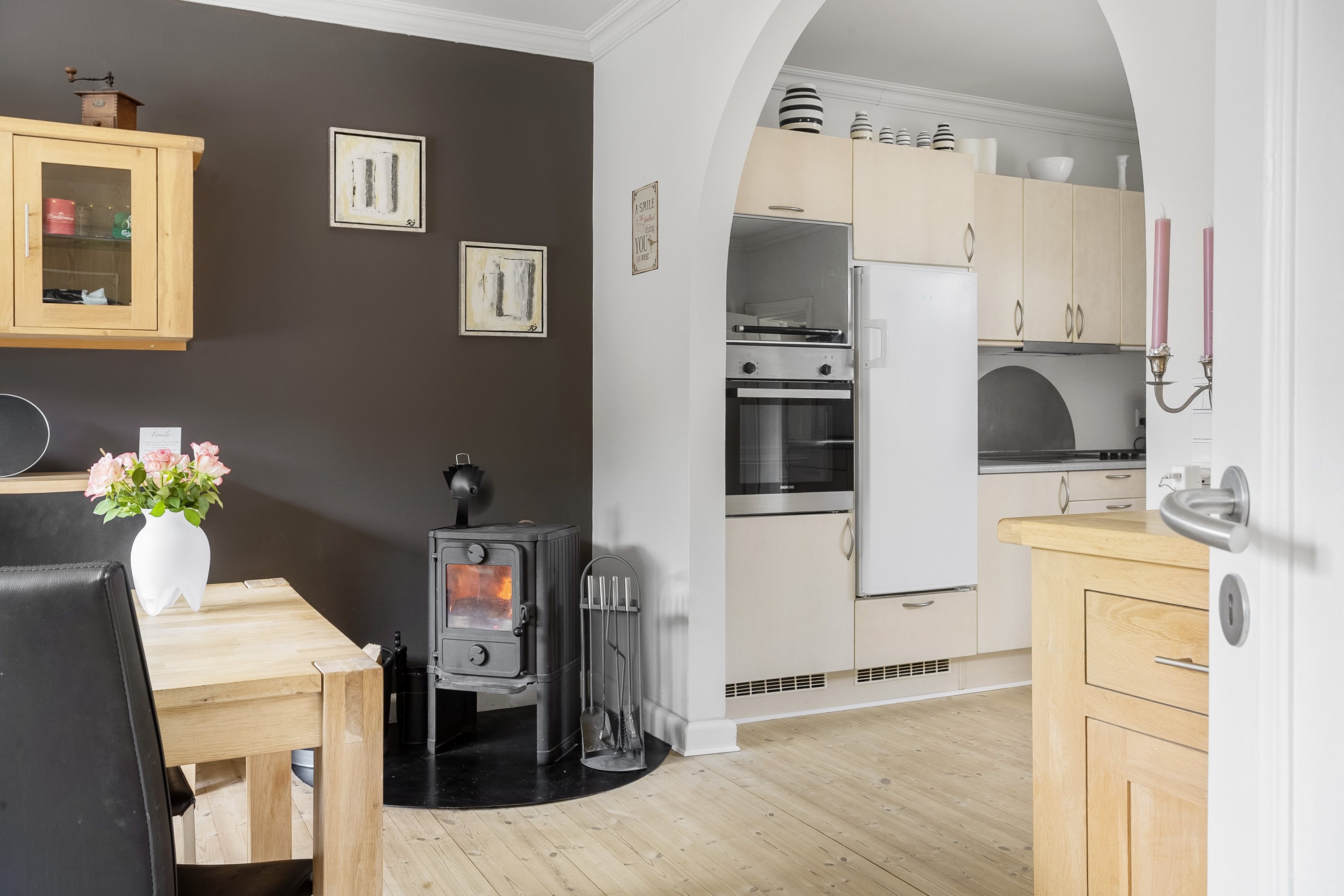 Fremhævet køkken billede i fuldskærmstilstand. Billede af Skodborg Stadionvej 2, Skodborg, 6630 Rødding