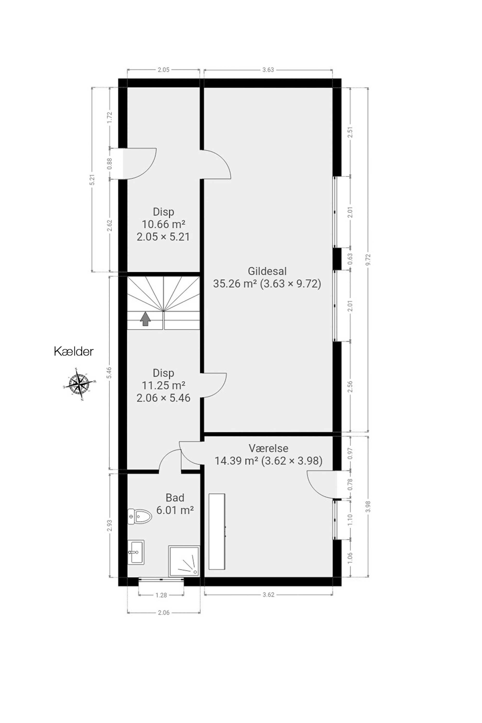 Plantegninger billede af Rørdrumvej 11, 5600 Faaborg