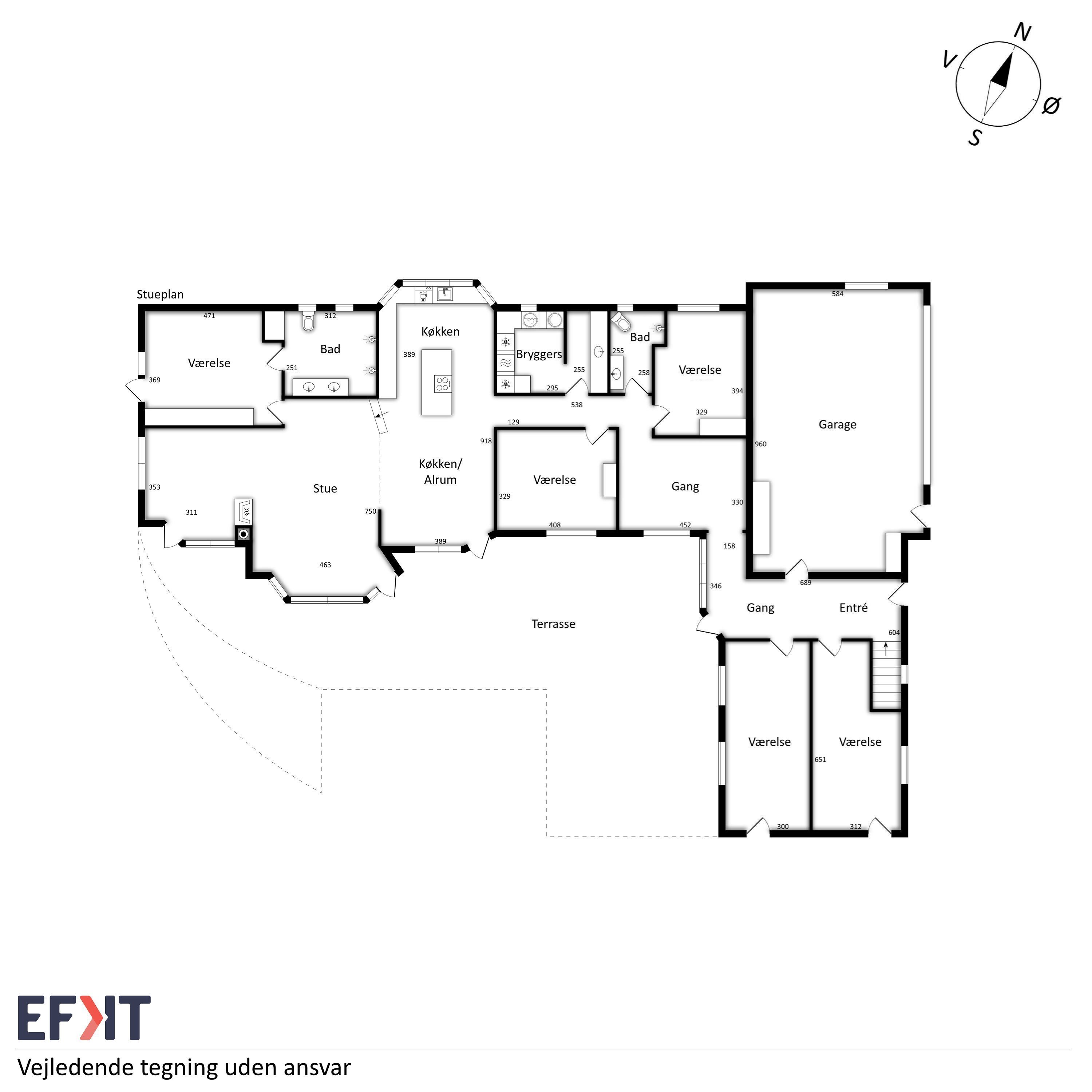Plantegninger billede af Gimlesvej 1A, 8600 Silkeborg