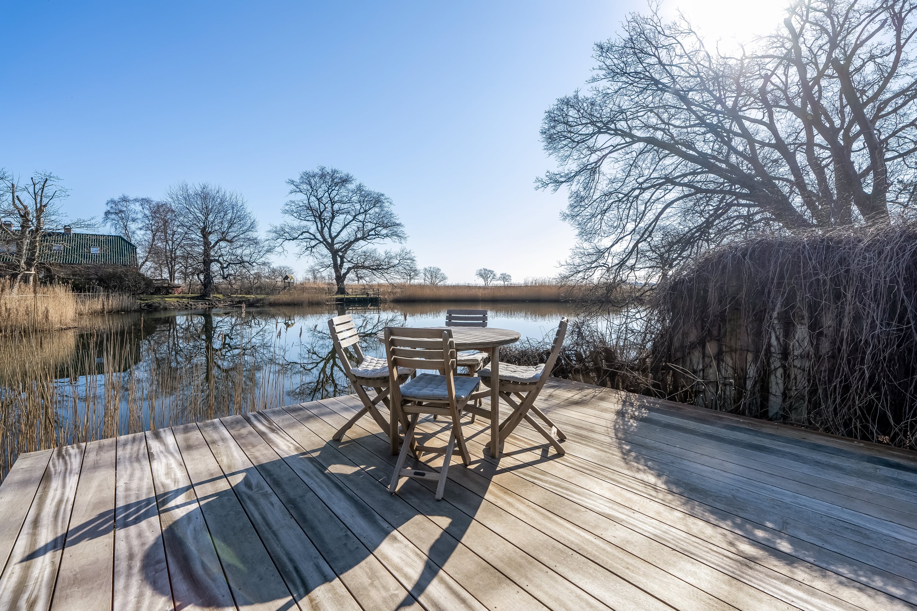 Miniaturebillede 1: søterrassen. Billede af Strandmarken 1A, 3050 Humlebæk